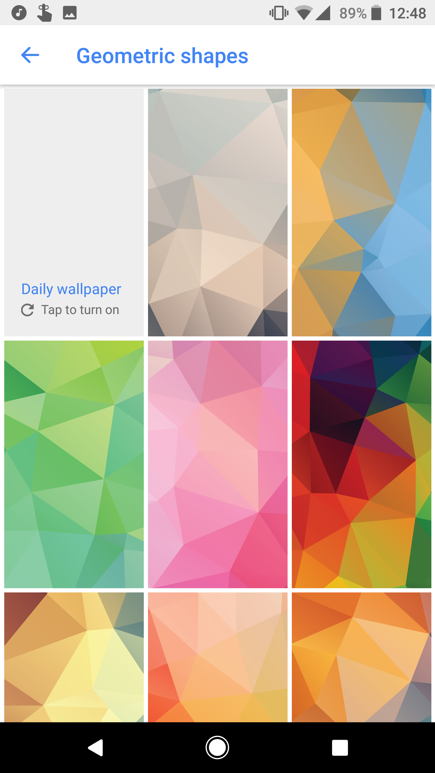 Google Wallpapers app adds new categories and wallpapers, most are
