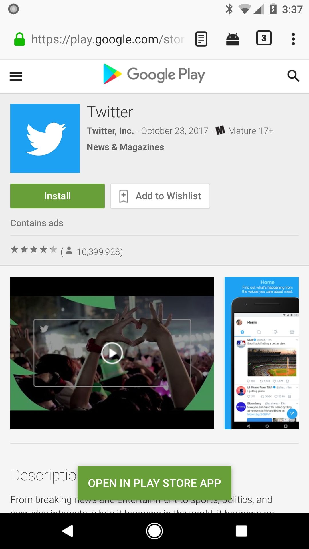 'Toolbox for Google Play Store,' our web browser extension, adds
