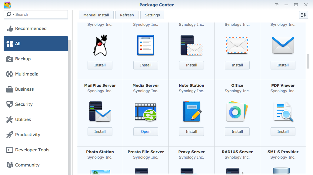 exfat access synology fine