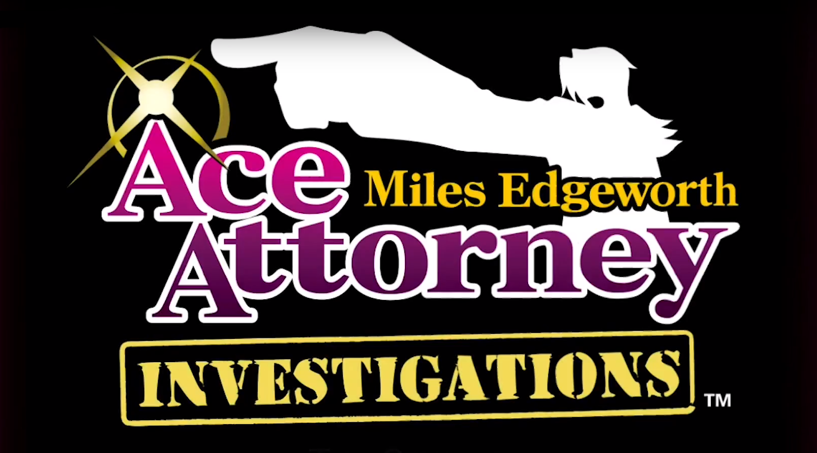 Miles investigation. Miles Edgeworth investigations. Miles Edgeworth investigations logo. Ace attorney investigations logo. Ace attorney logo.