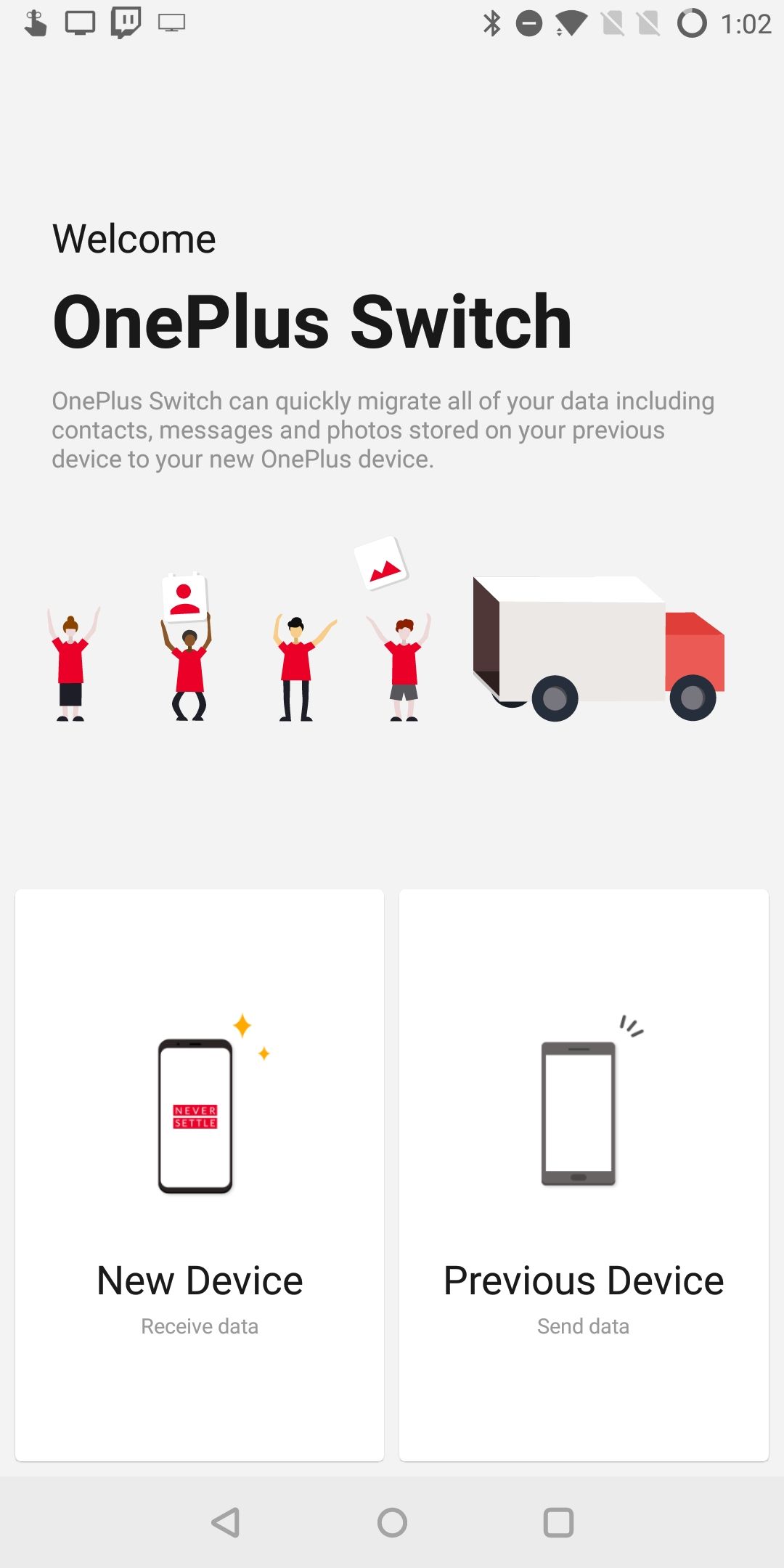 OnePlus releases 'Switch' app for migrating to a new device