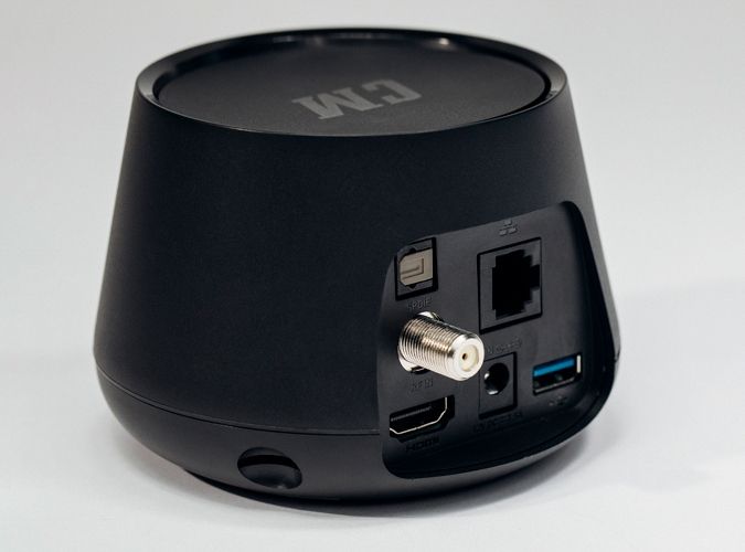 The Stream+ is an Android TV box with integrated TV tuners, and it's