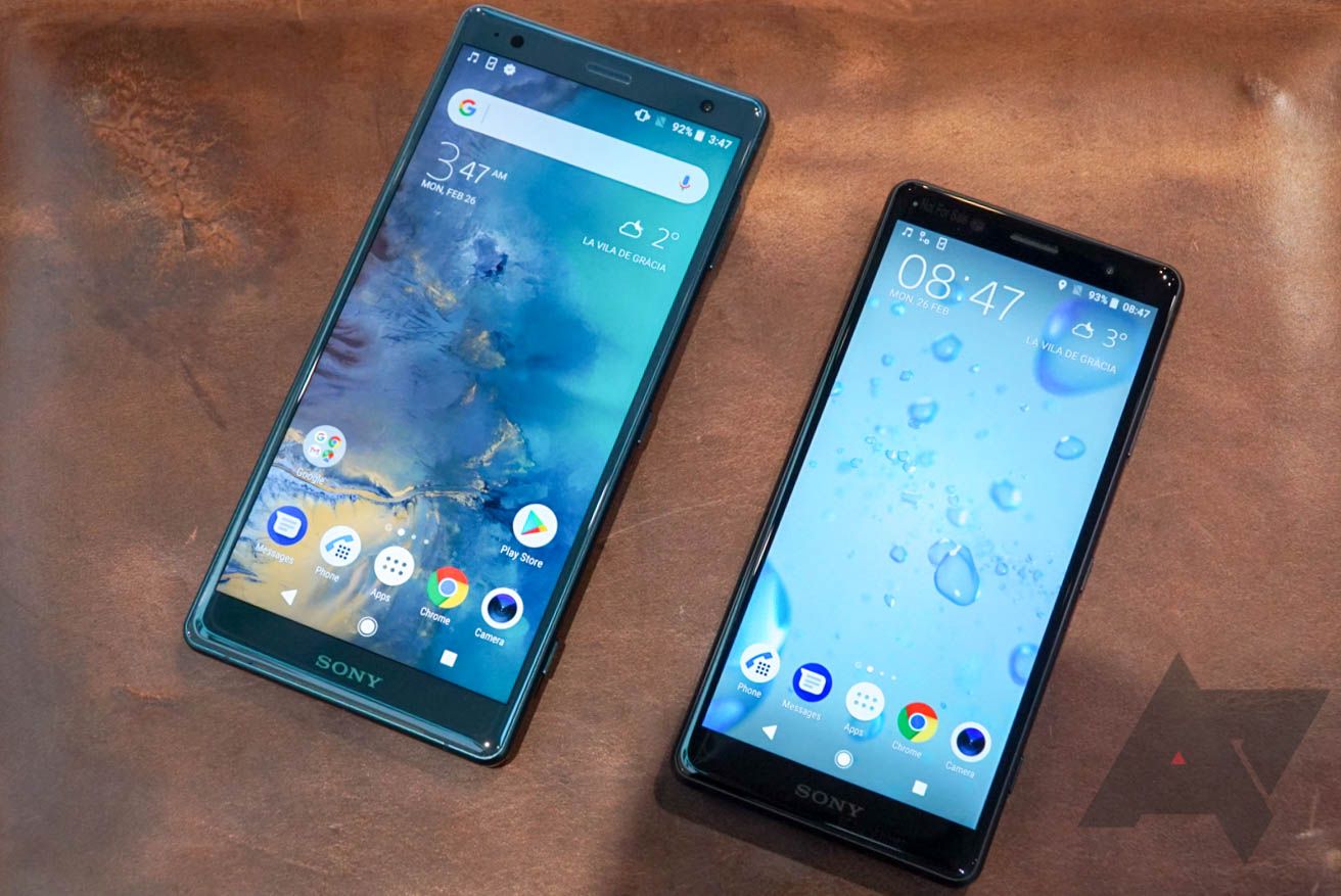 Xperia XZ2 and XZ2 Compact hands-on: Sony takes a [small] step in the ...