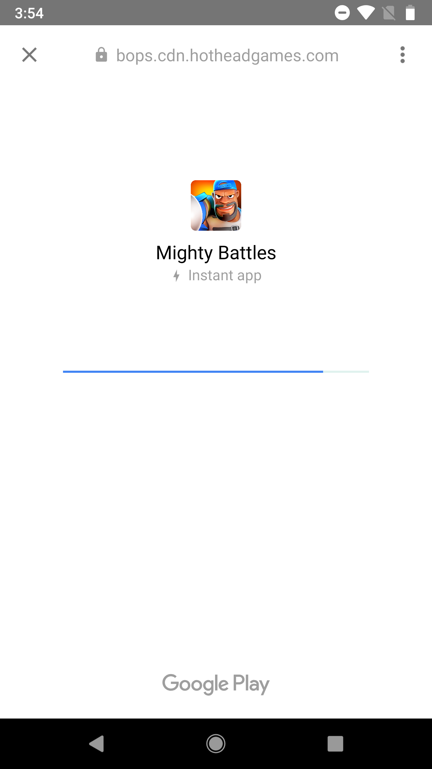 Google Play Instant lets you tap and play games—no download and install