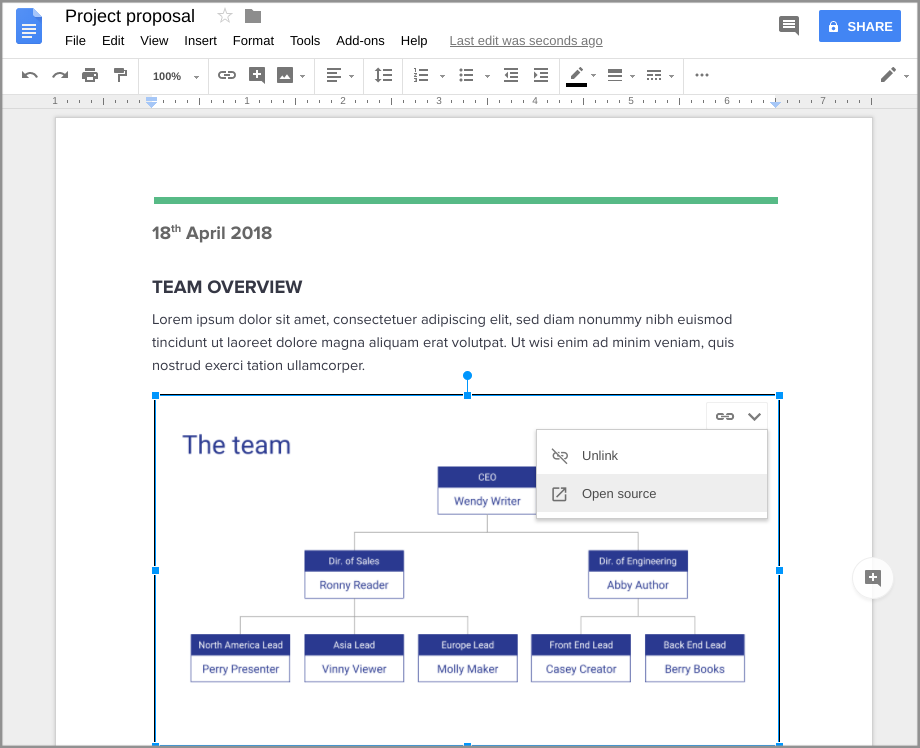 Google Slides gets support for embedded slides in Docs, slide guides