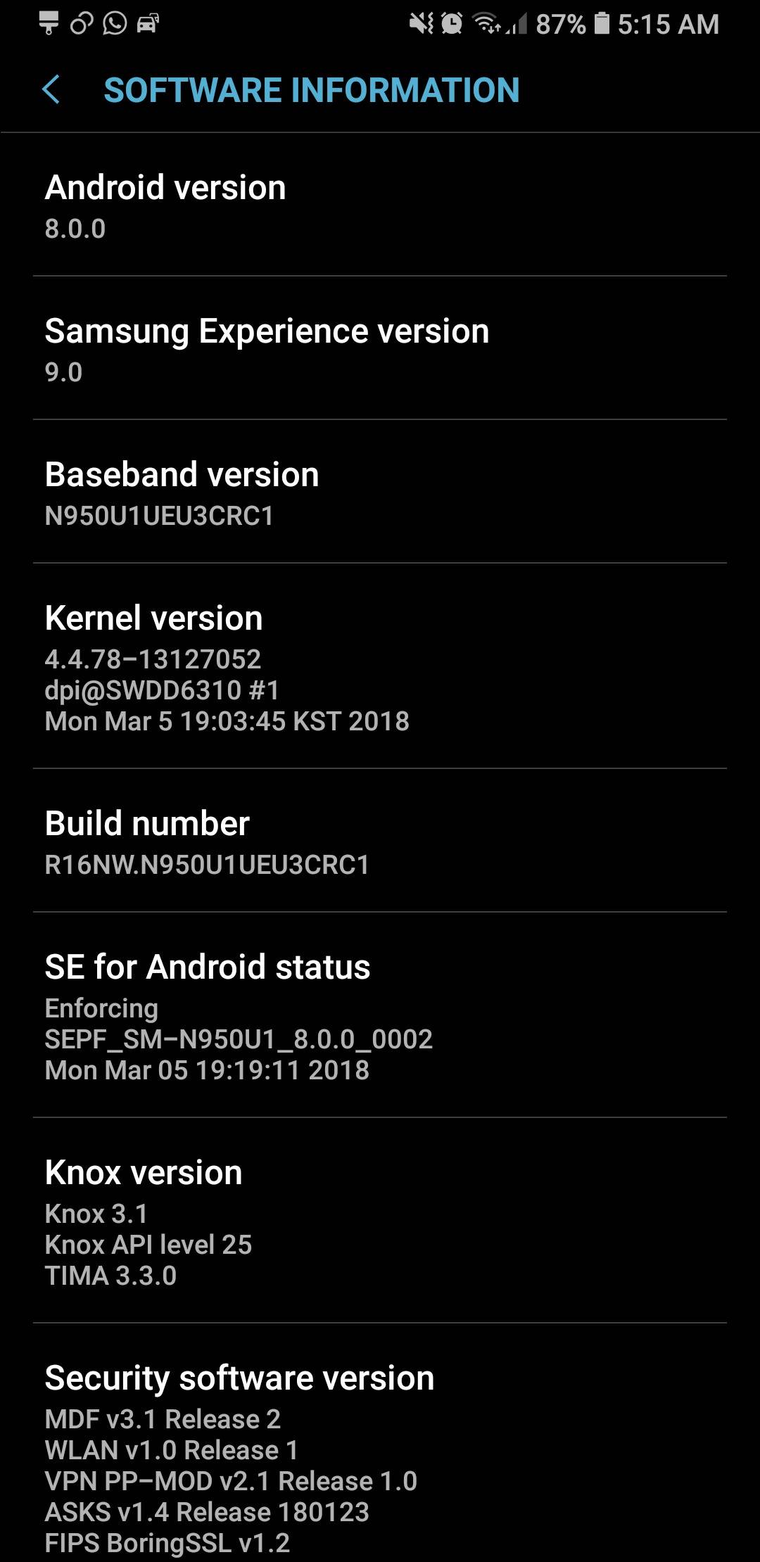 Android 8 0 Oreo Rolling Out To Us Unlocked Galaxy Note8