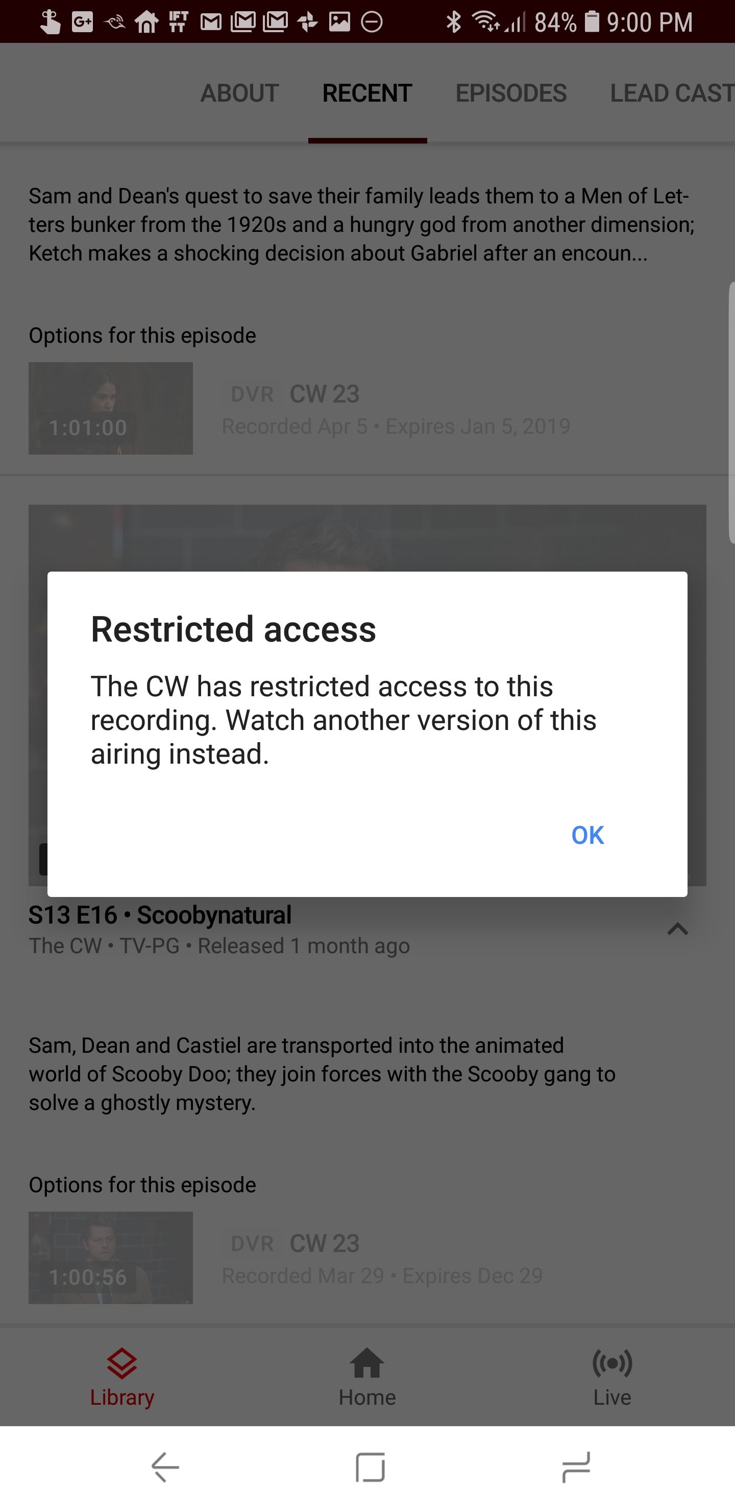 YouTube TV finally lets you choose between DVR and VOD versions of your