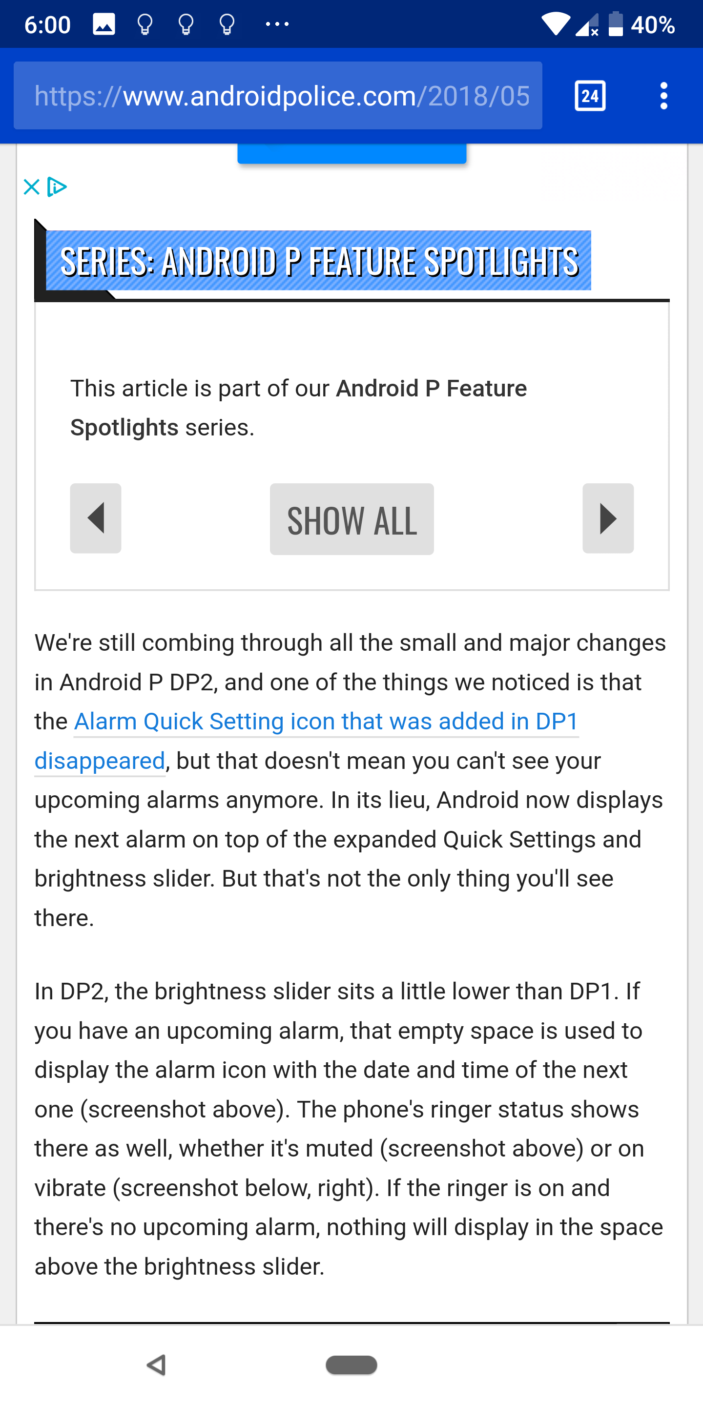 Android P's new Recents UI includes smart text selection, image sharing
