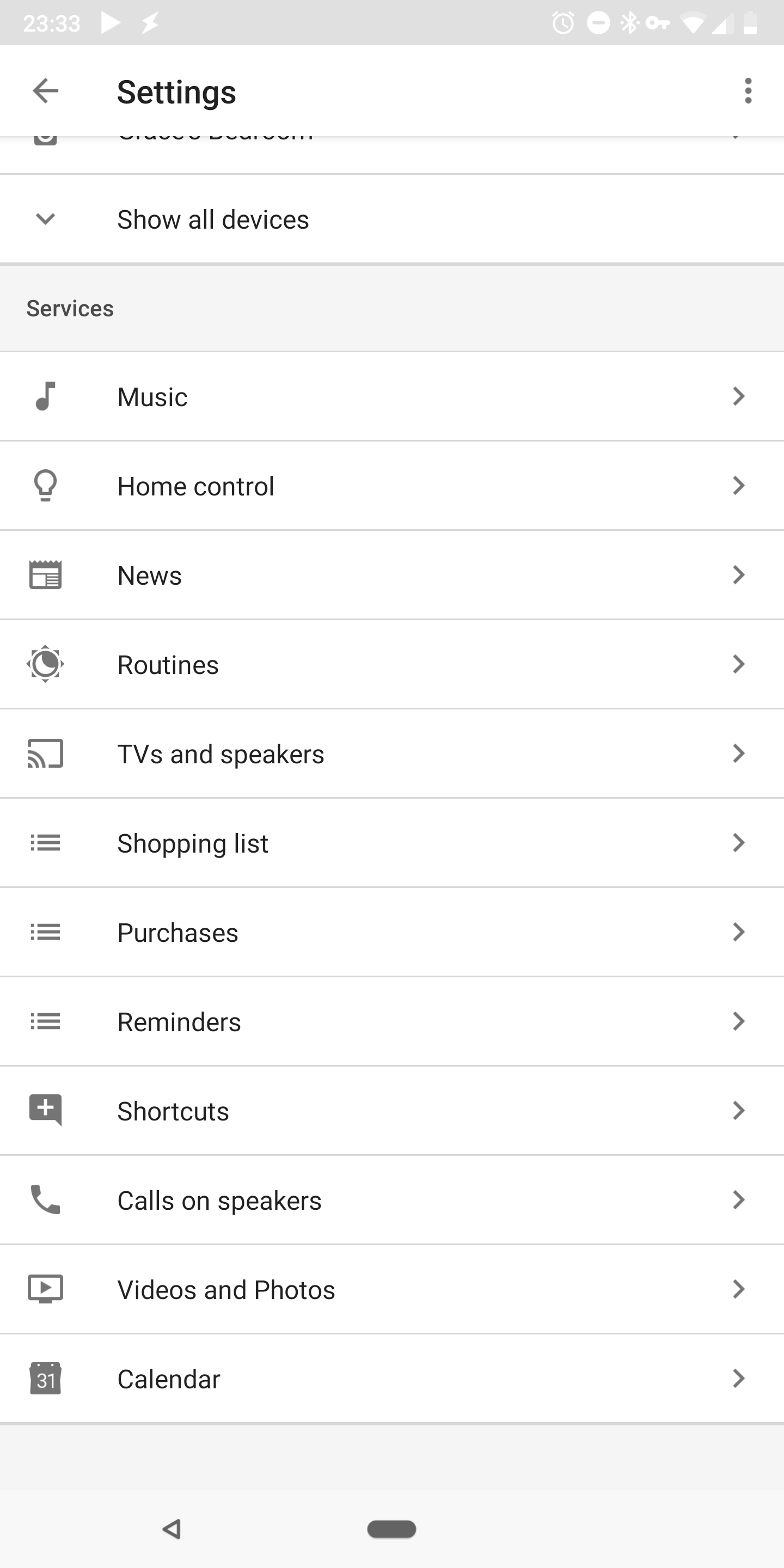 Reminders are starting to show up in Google Assistant and Home's settings
