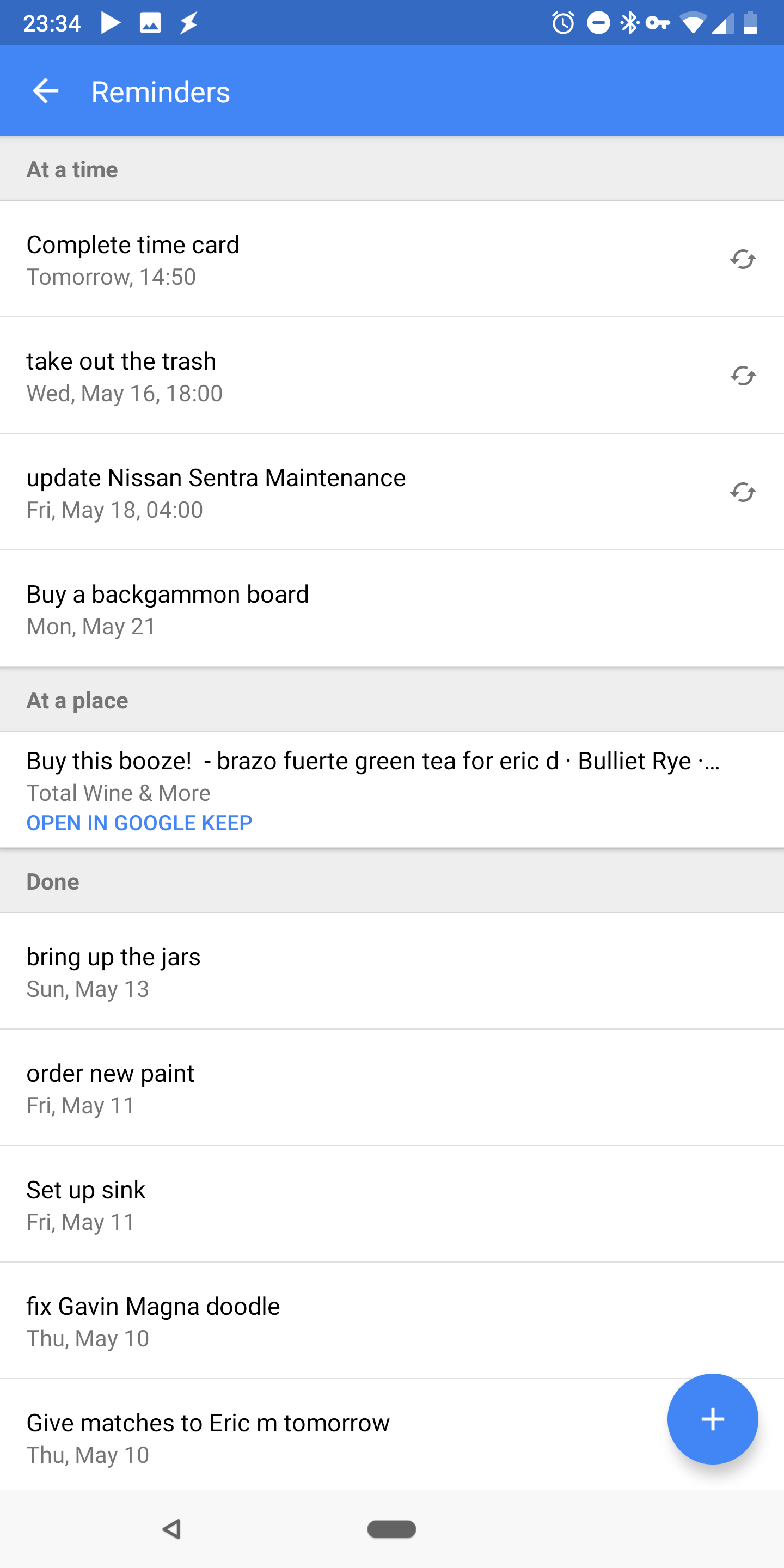 Reminders are starting to show up in Google Assistant and Home's settings