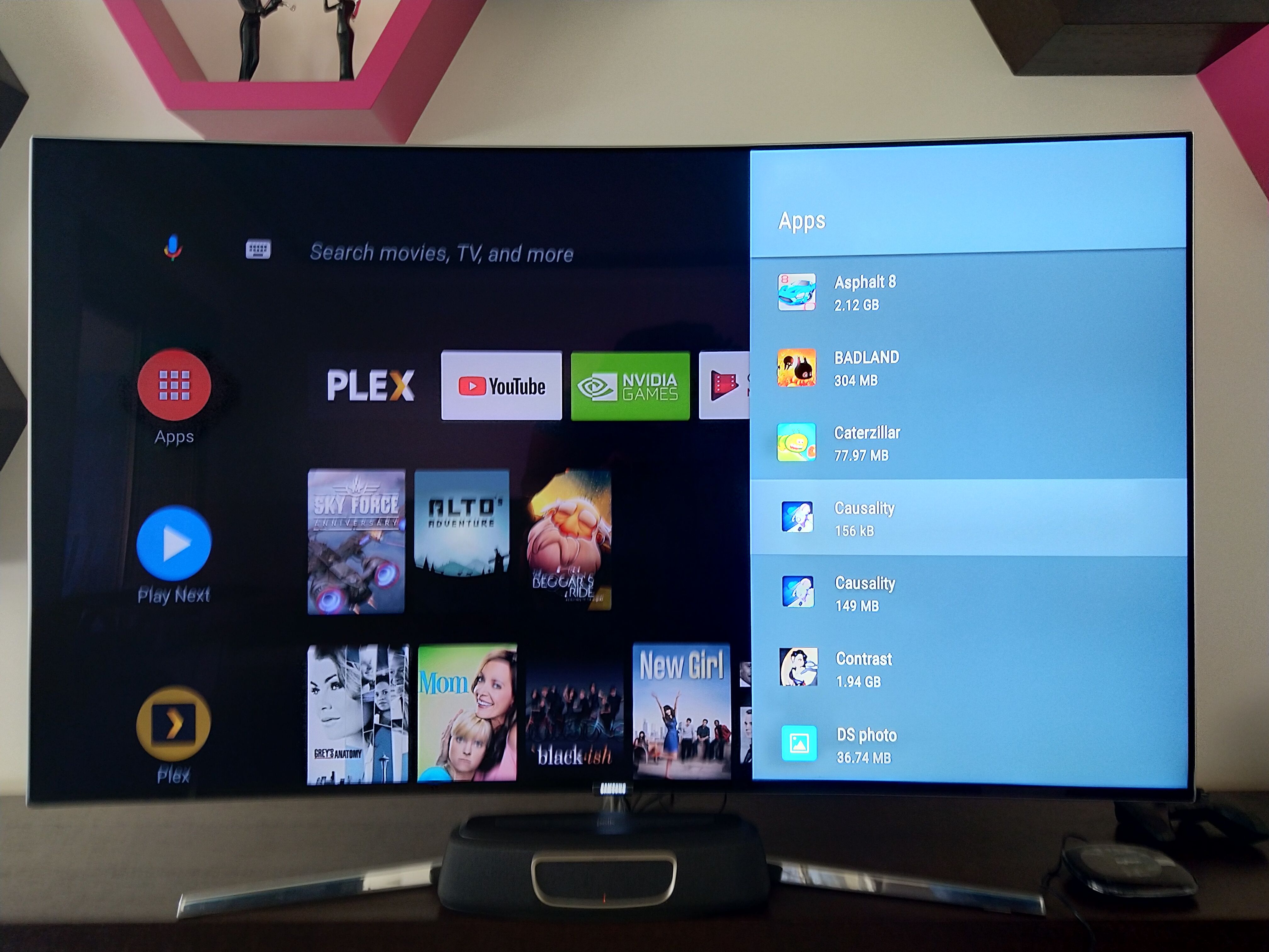 how to find tv app repo. for android