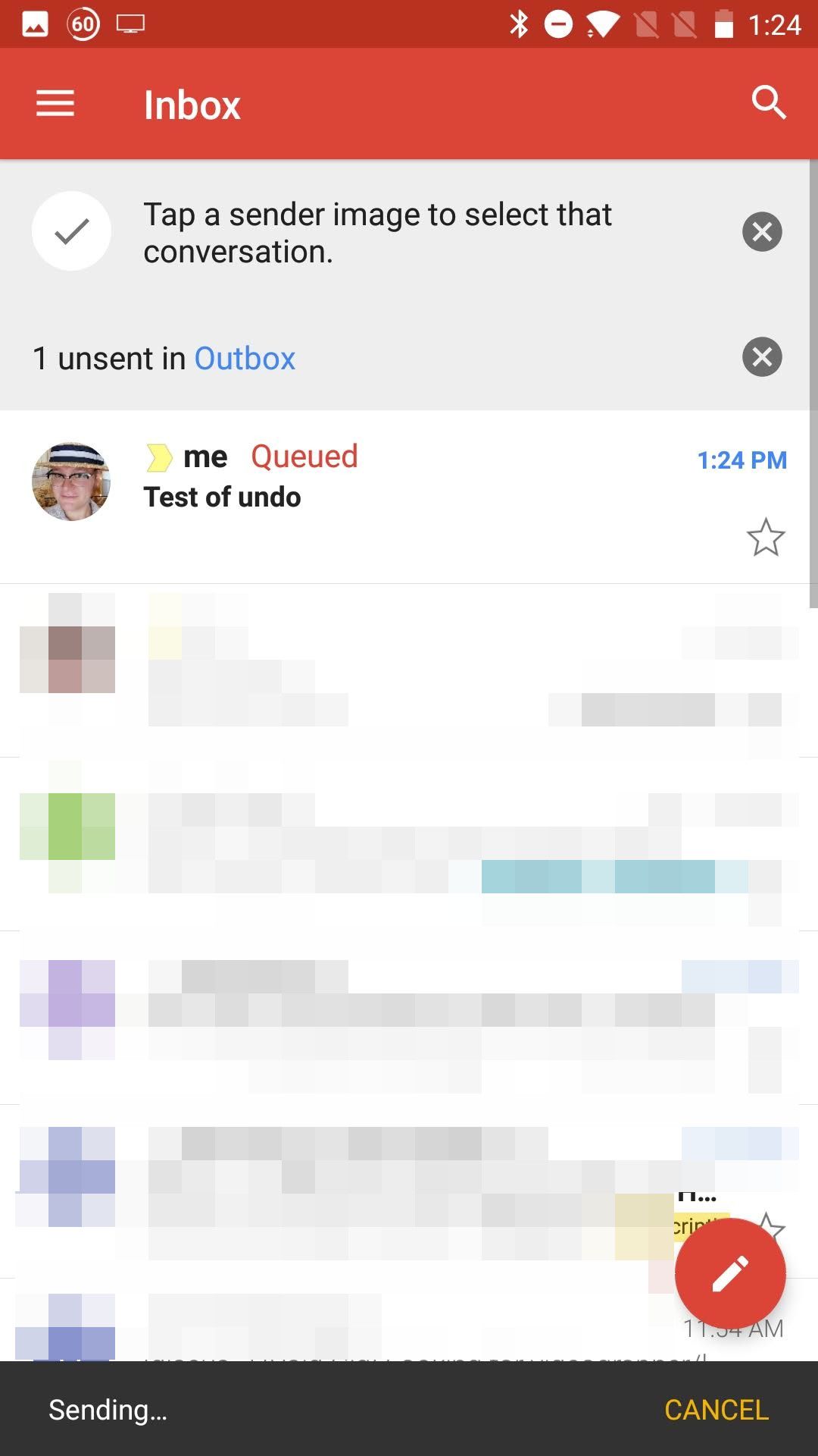 Gmail for Android can now undo sent emails