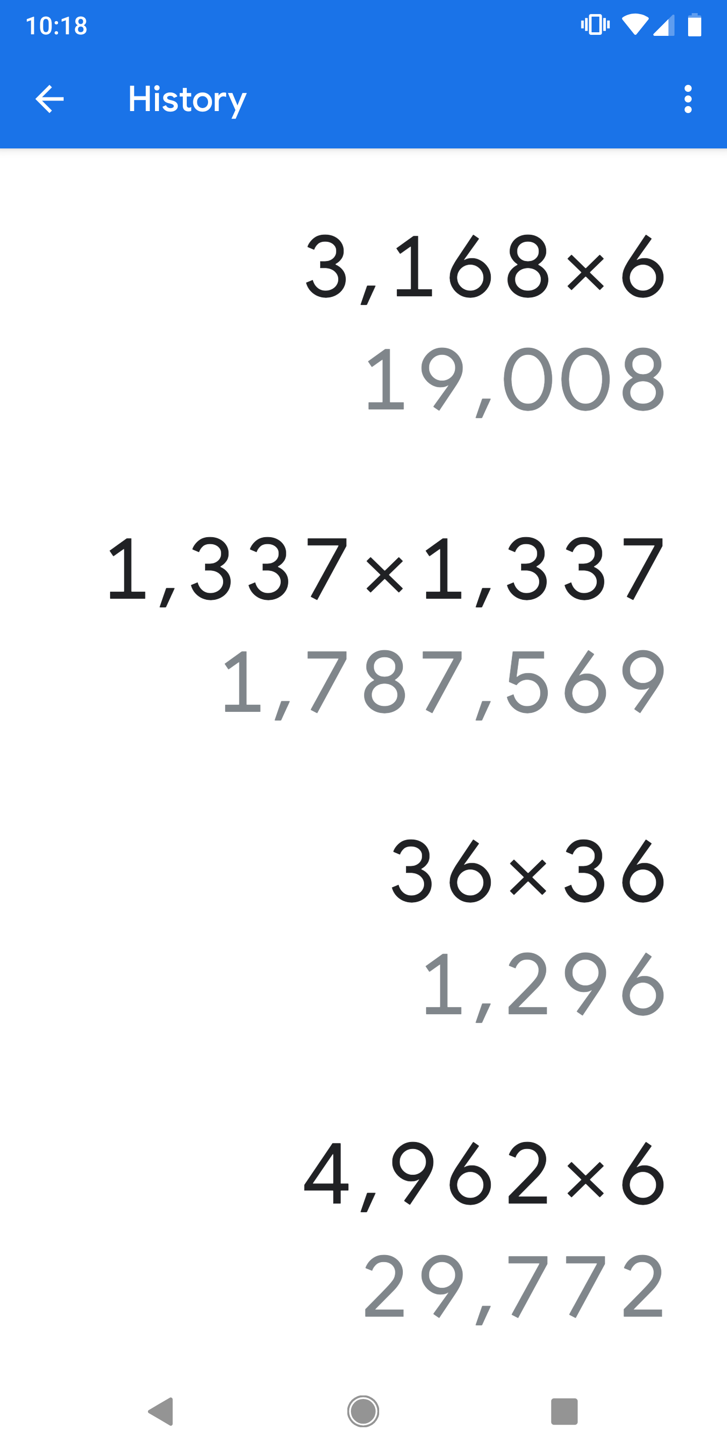 Google Calculator v7.5 brings a new Material UI with a lot more white