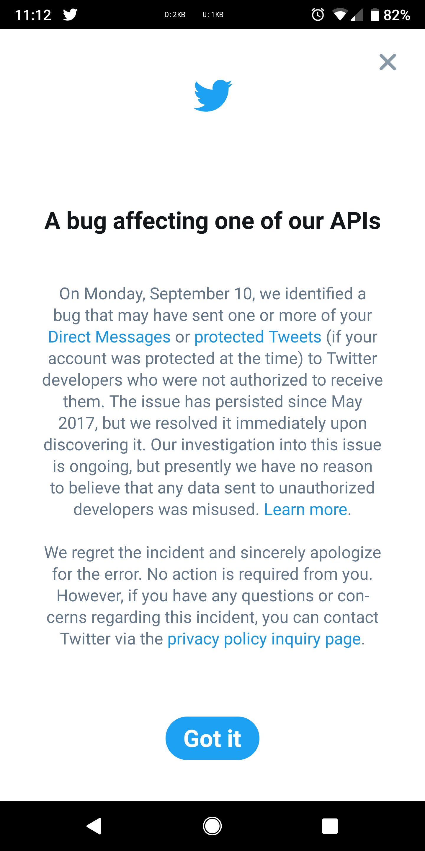 Twitter API bug potentially allowed developers to read DMs and private ...