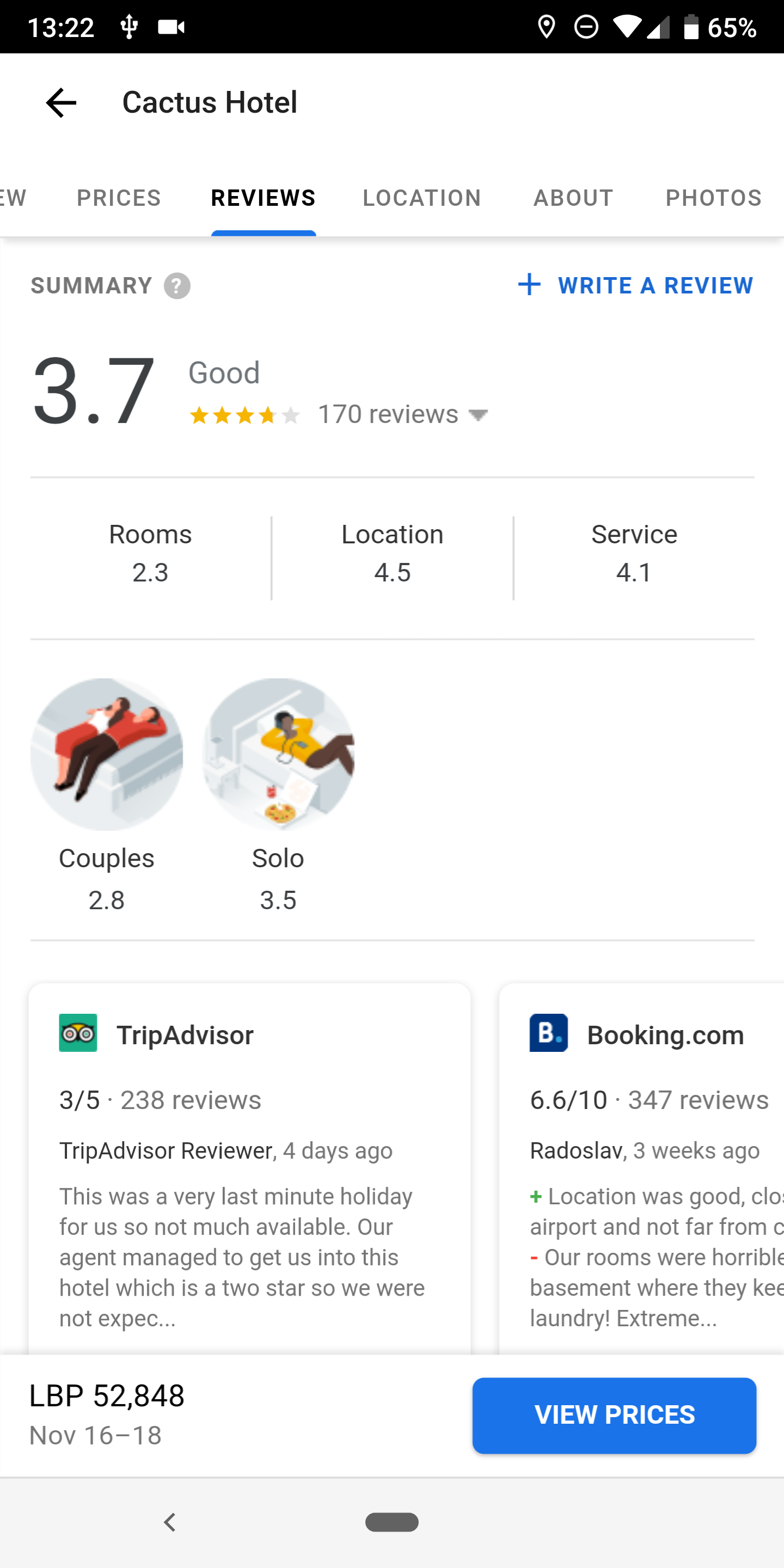 Google Maps overhauls hotel listings with price and location insights