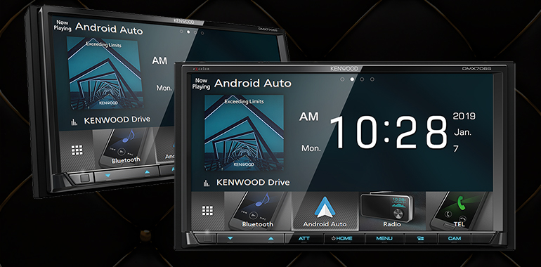 Kenwood introduces three Android Auto head units for 2019, topping 