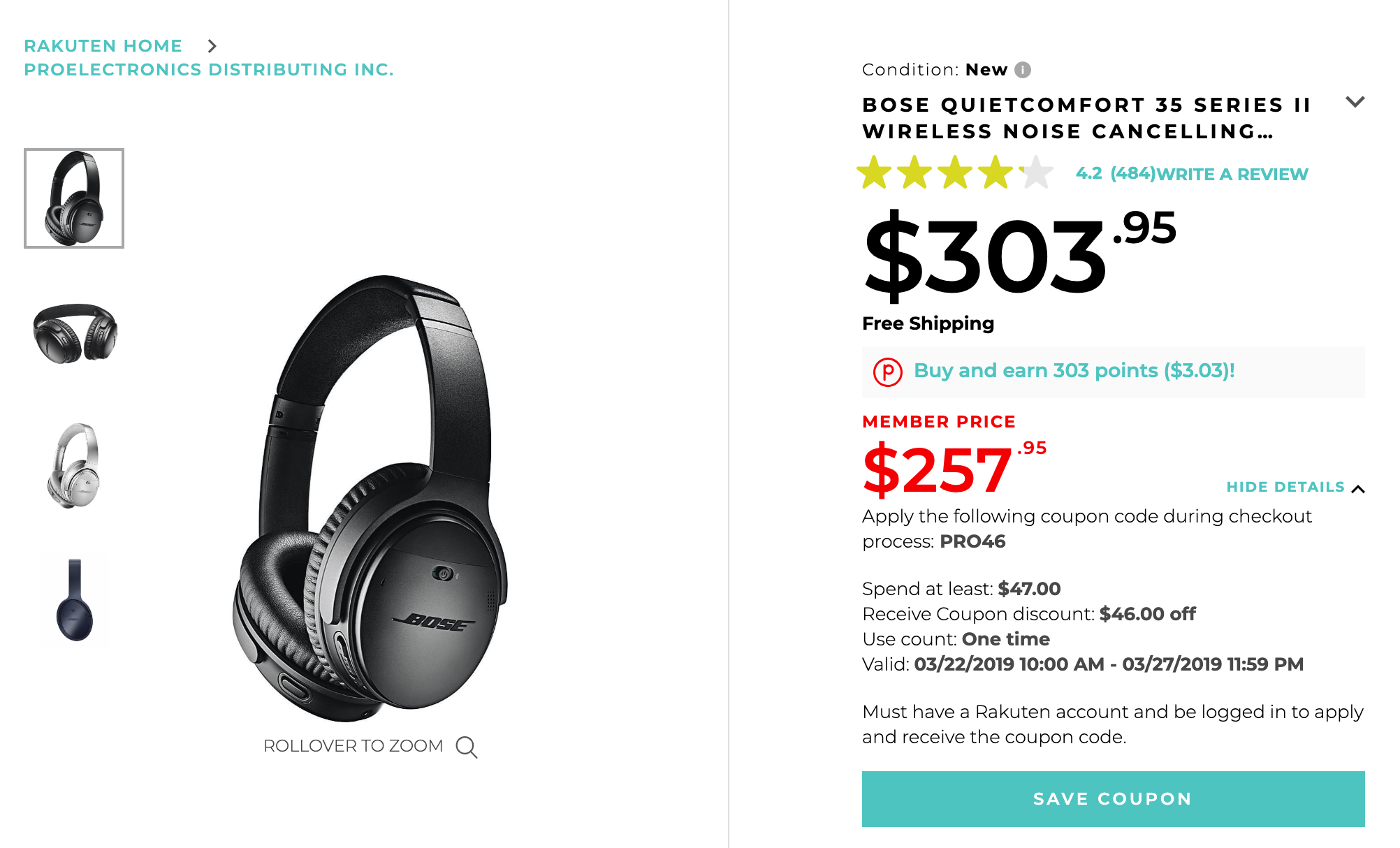 Bose QuietComfort 35 II noise 