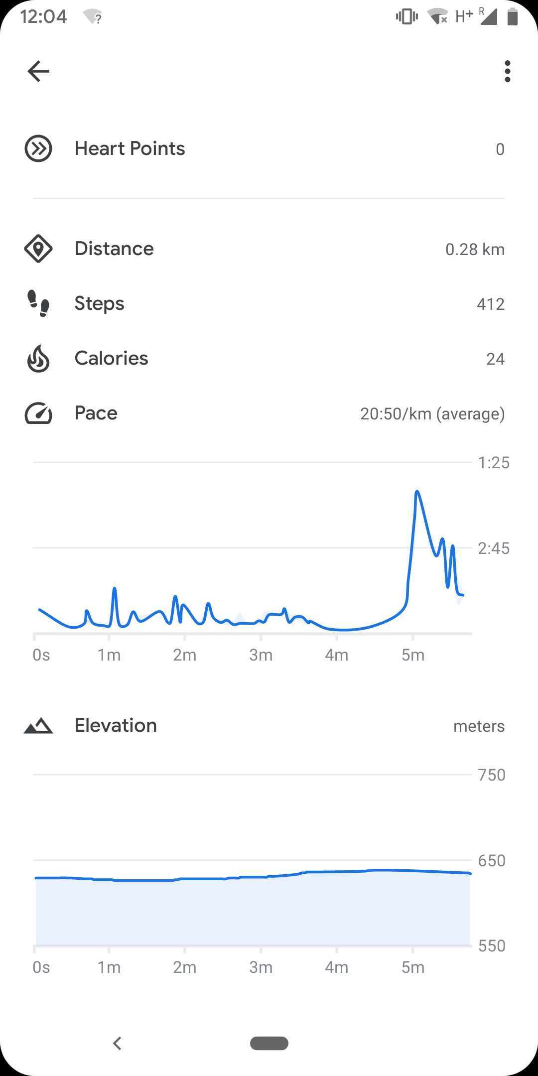 Google fit 2025 stair climbing