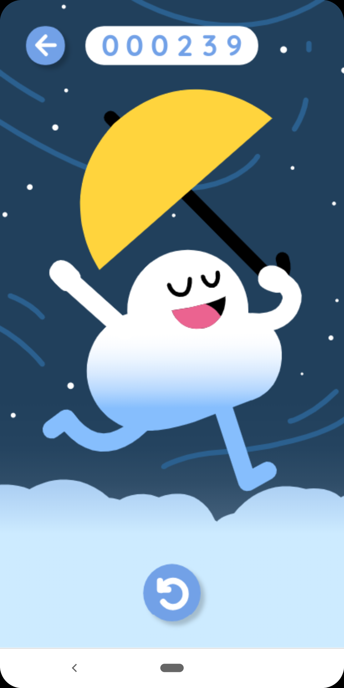 Google S New Offline Easter Egg Game Is Like Flappy Bird But With A Cute Cloud