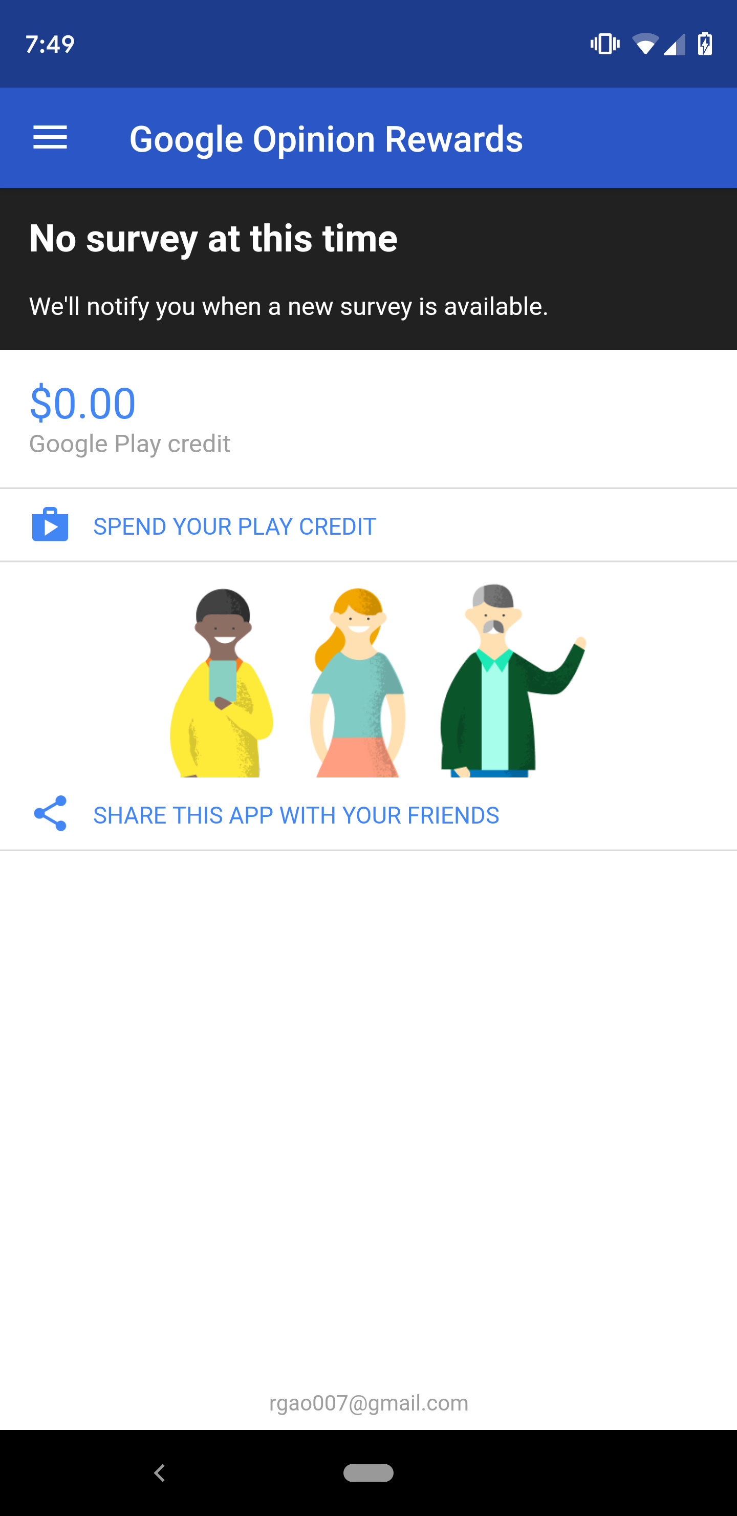 Google Opinion Rewards' Material update is finally available to all