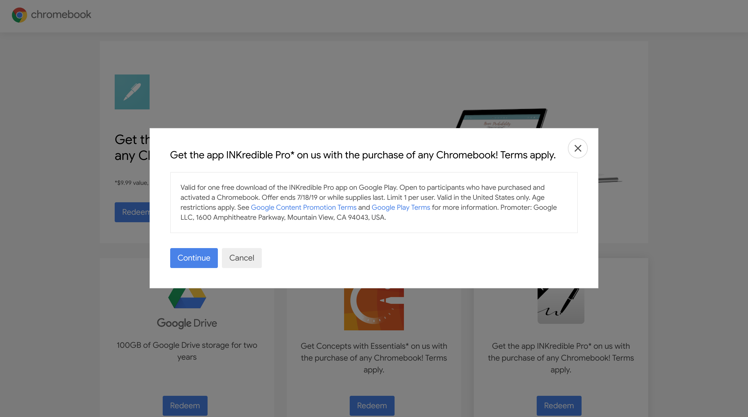 [Update Two new offers] Reminder Grab your Chromebook freebies