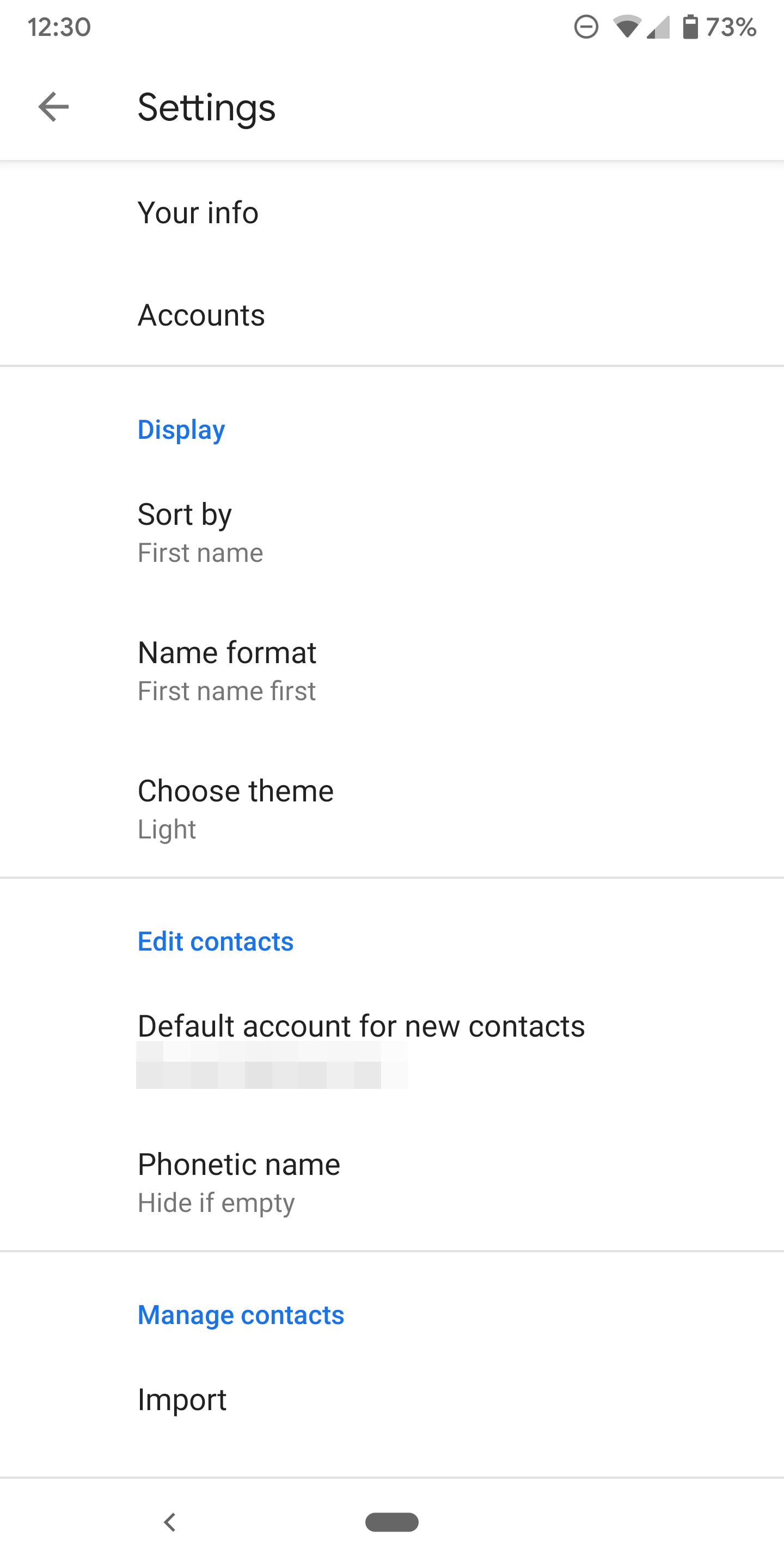 Google Contacts 3.5.7 improves dark mode settings [APK Download]