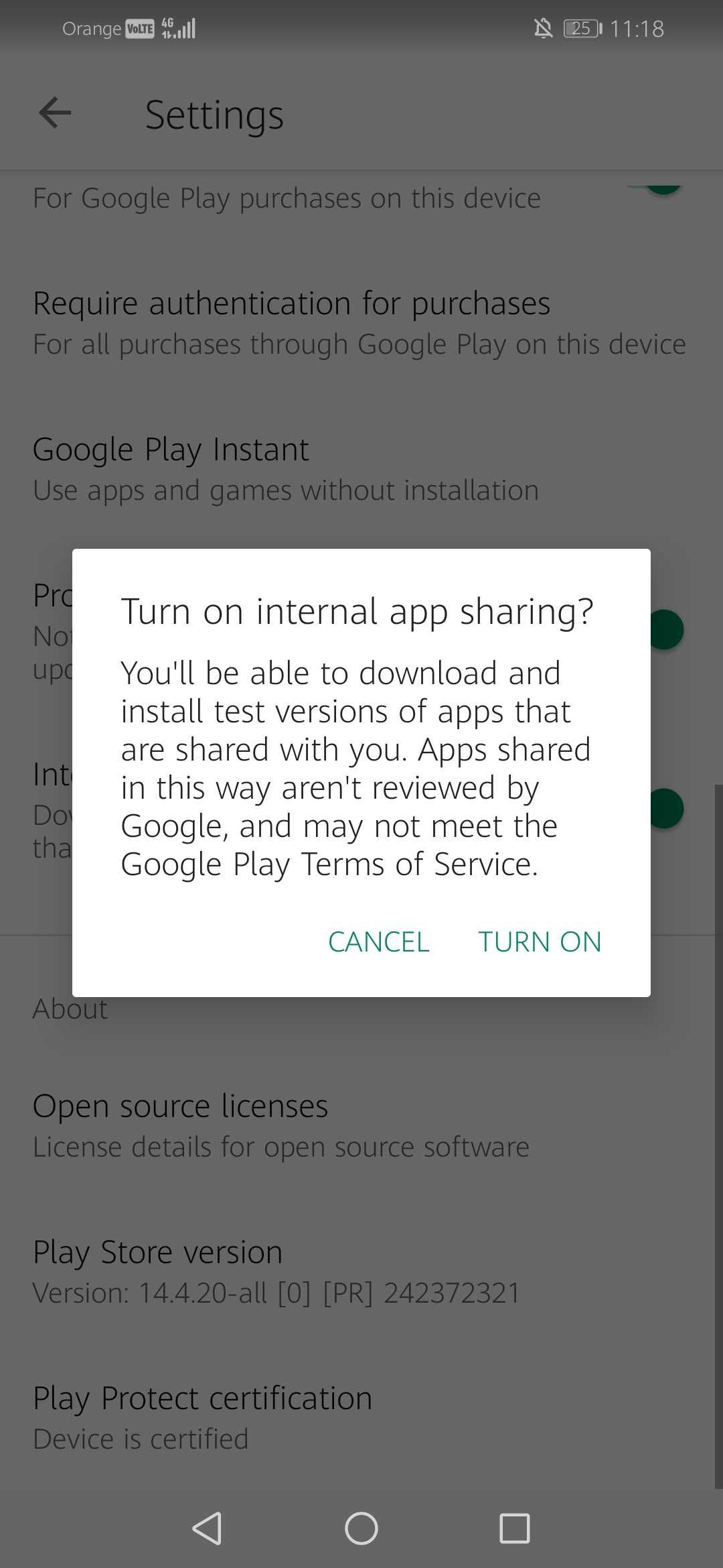 Play Store tests simultaneous downloads, internal app sharing, more