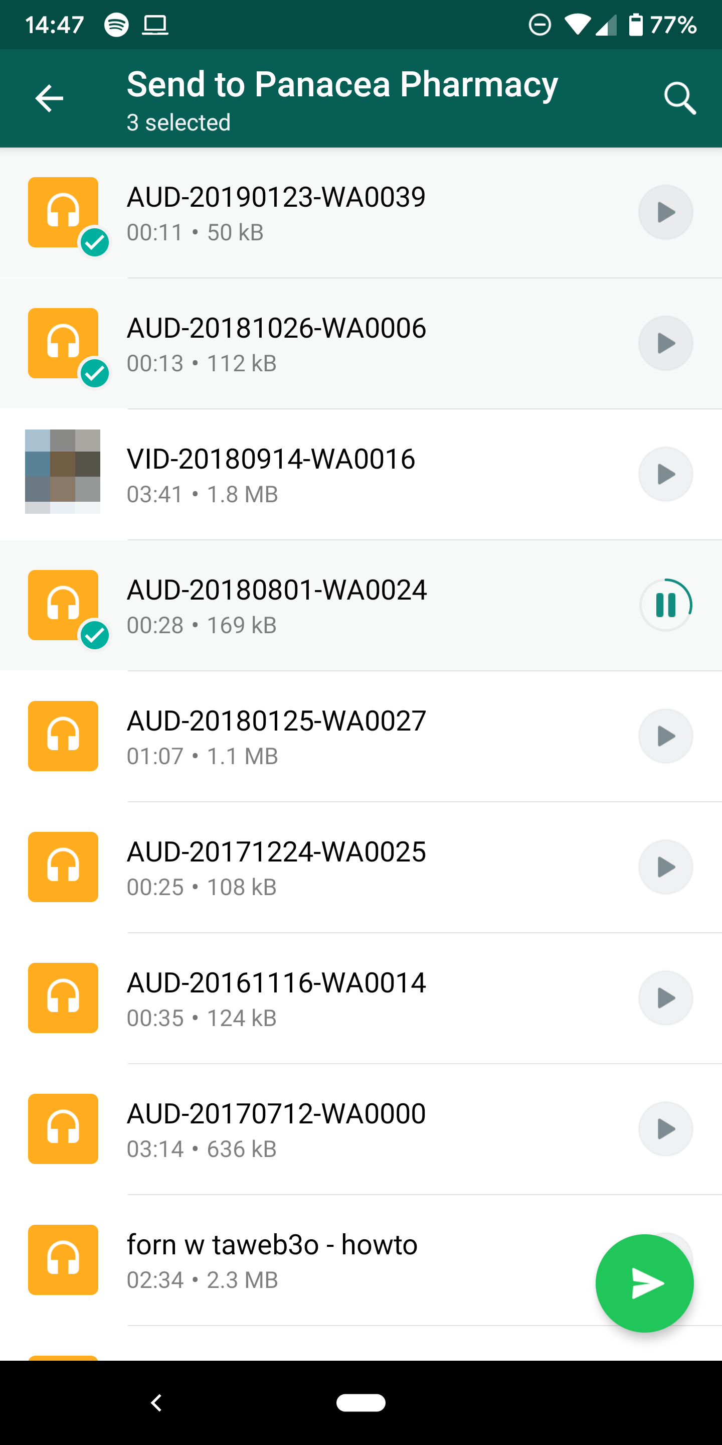 WhatsApp improves audio attachment process with new UI, multi-selection ...