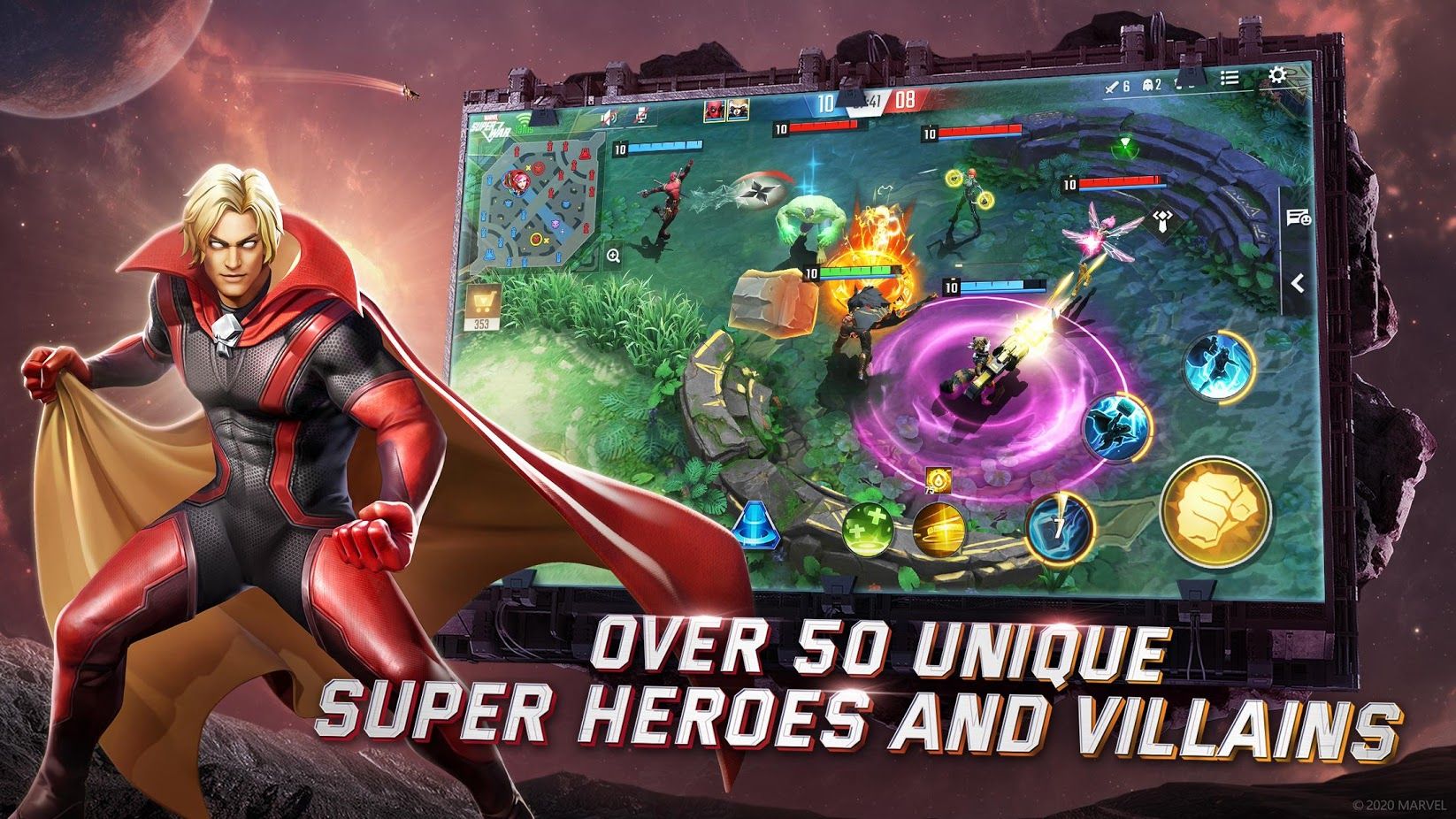 Marvel Super War is a 5v5 MOBA from NetEase, now available in more regions