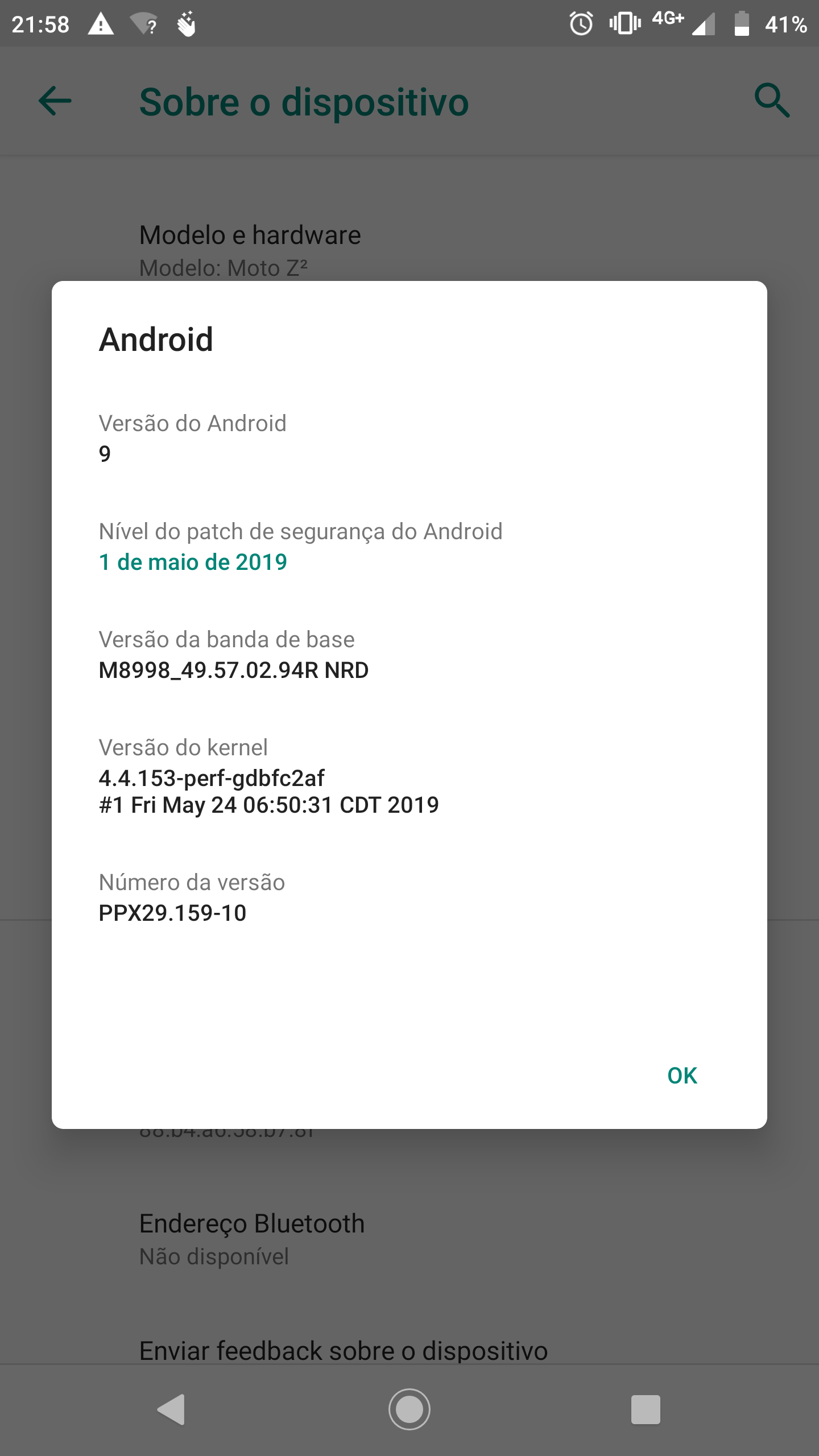 moto z2 play android 9 update