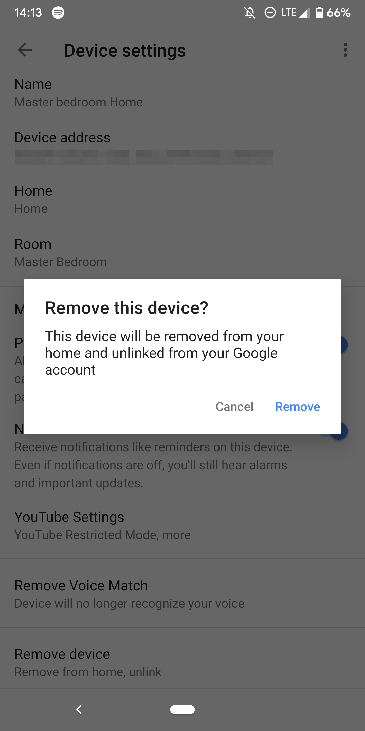 How to unlink your account from a Google Home or Smart Display, even