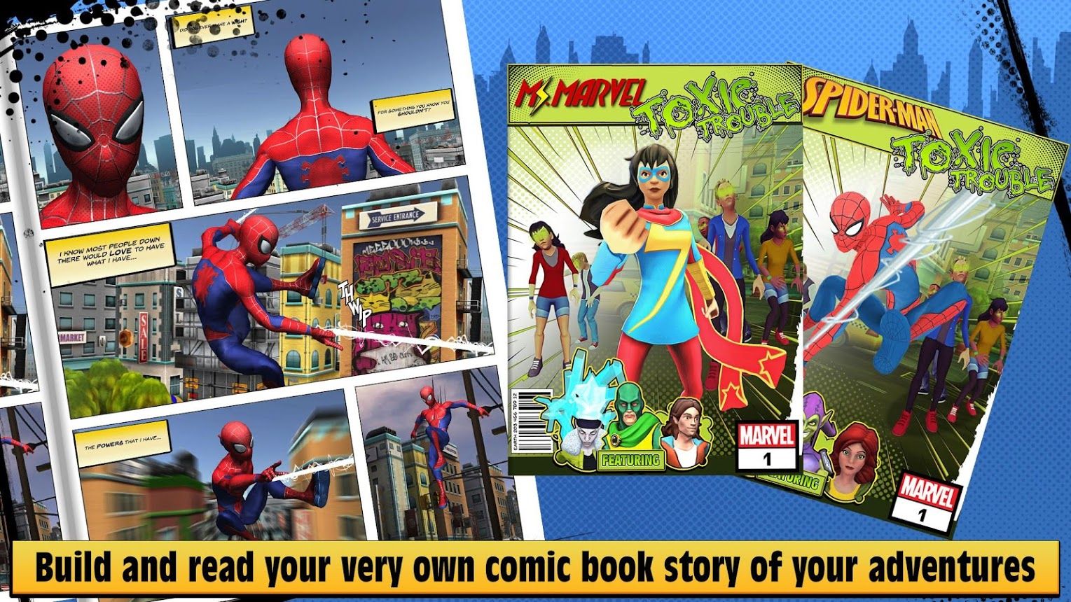 Marvel Learning Marvel Hero Tales is an edutainment app to help kids learn to read and ...