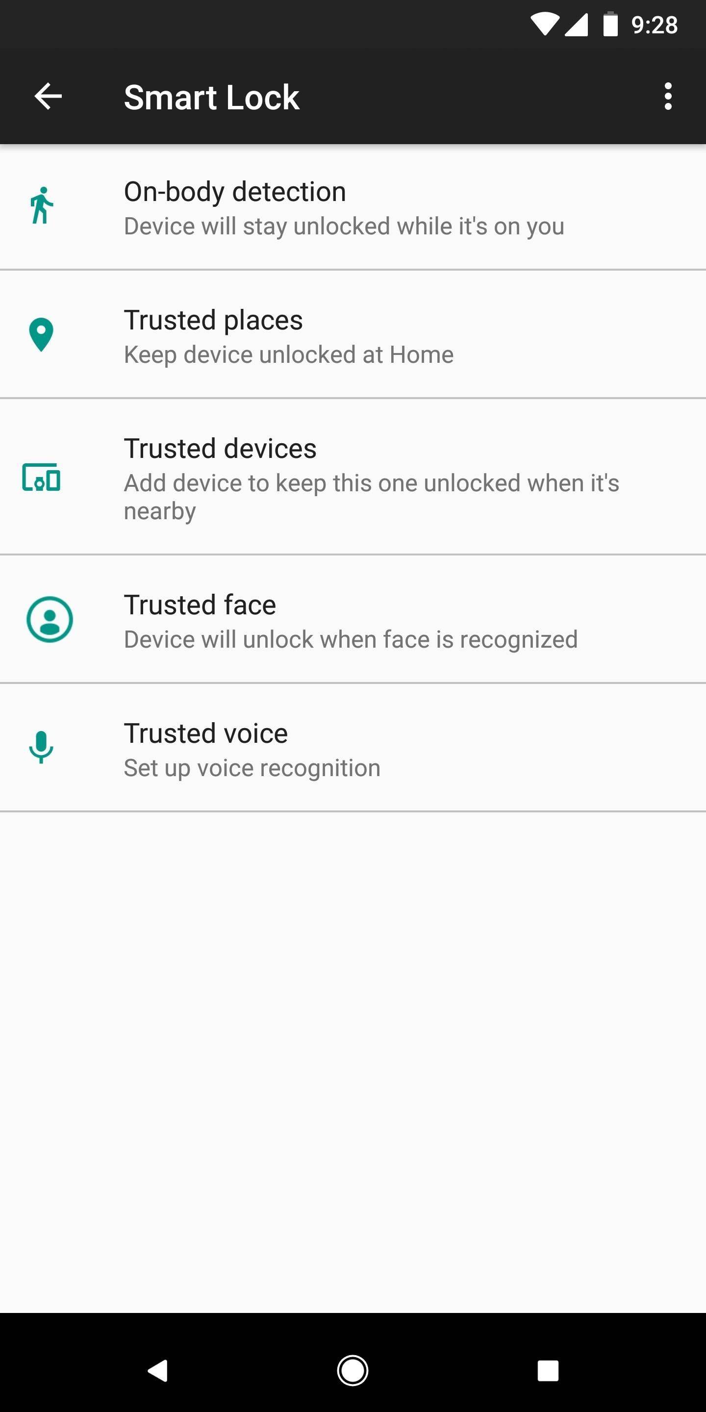 Trusted Face Smart Unlock Method Has Been Removed From Android Devices