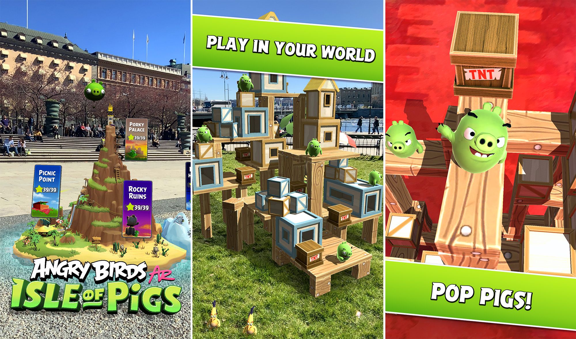 Angry Birds AR: Isle of Pigs brings bird-flinging fun into the real world