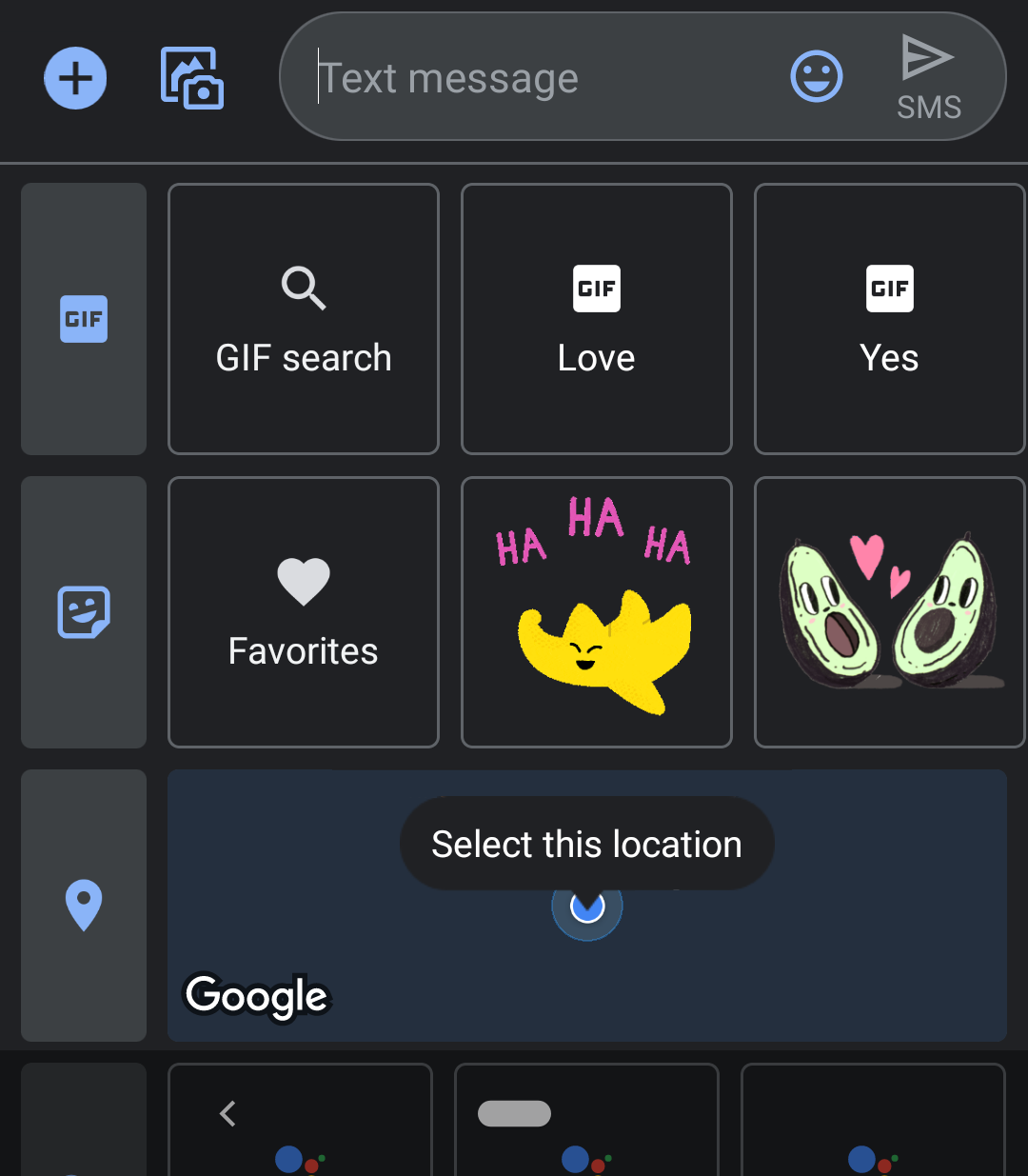 android messages dark mode apk