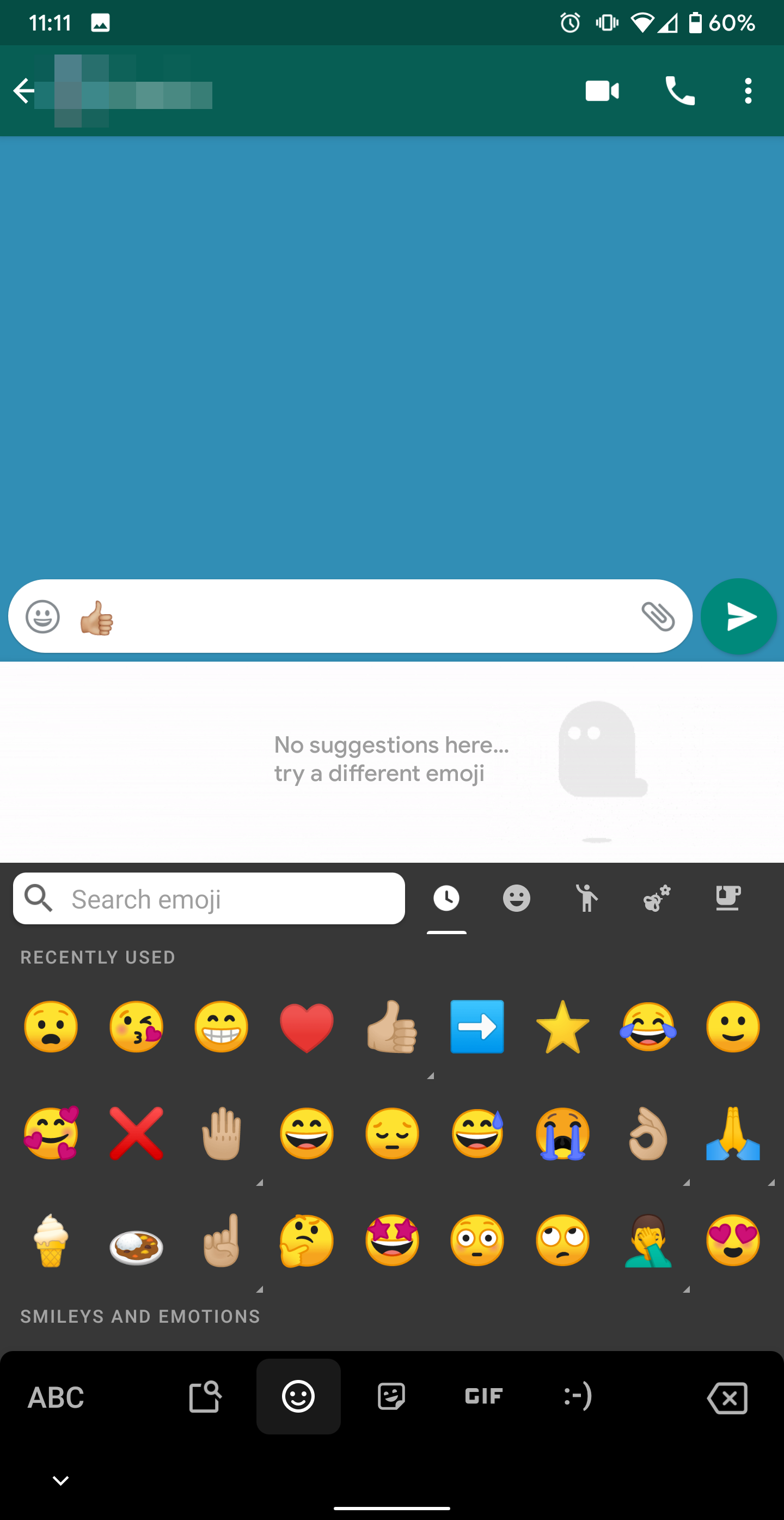 Gboard working on GIF and sticker suggestions for emoji