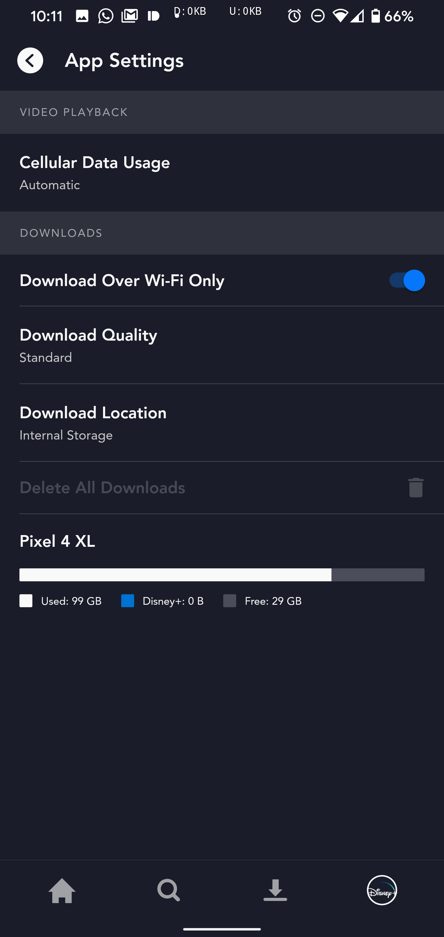 disney plus old android