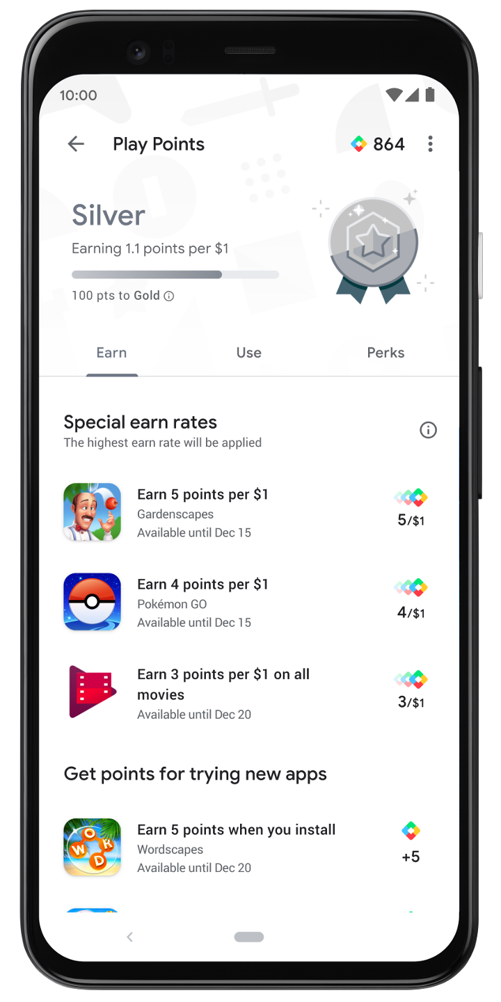 (Update Rolling out) Google launches Play Points in US to reward you