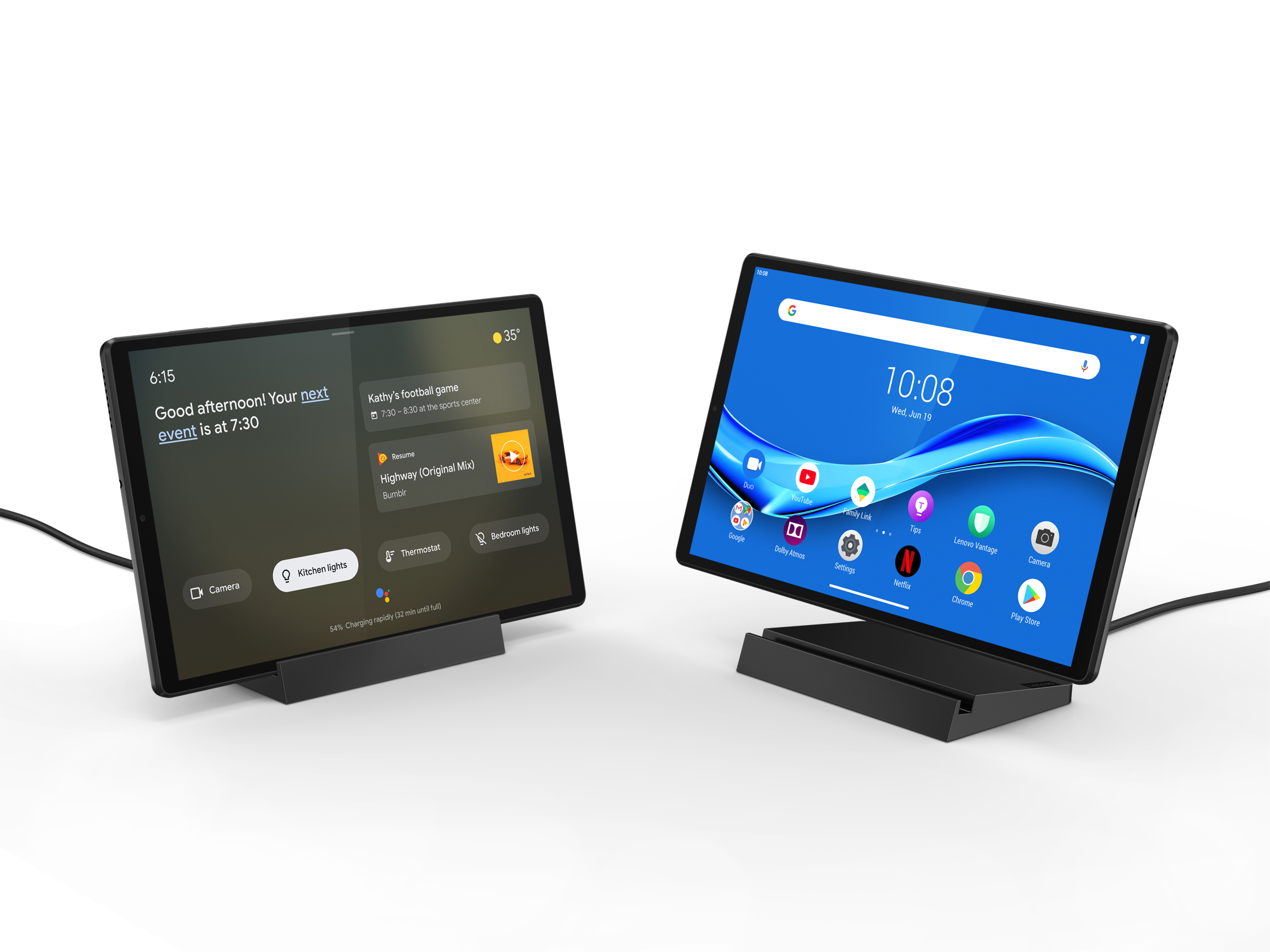 Lenovo unveils new Smart Tab M10 with Assistant Ambient Mode and a