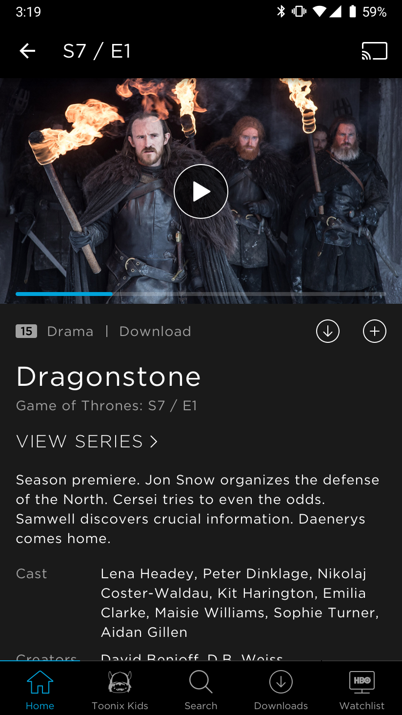 can you download and watch offline hbo go