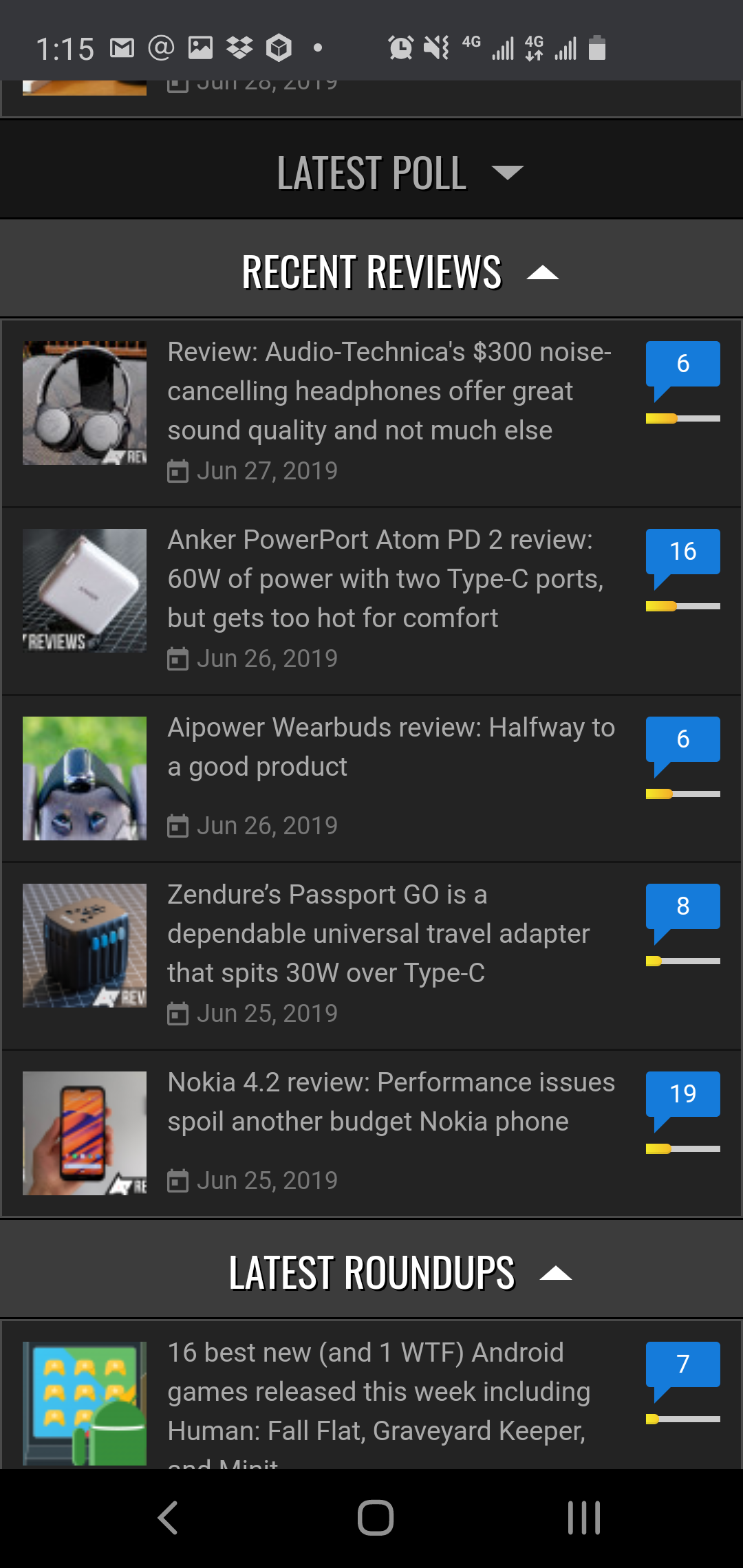 Android Police finally has a dark theme