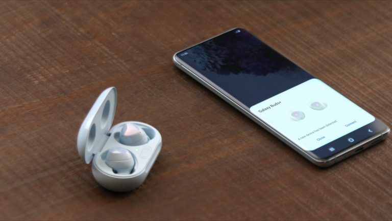 Spotify with one-touch Galaxy Buds+ 