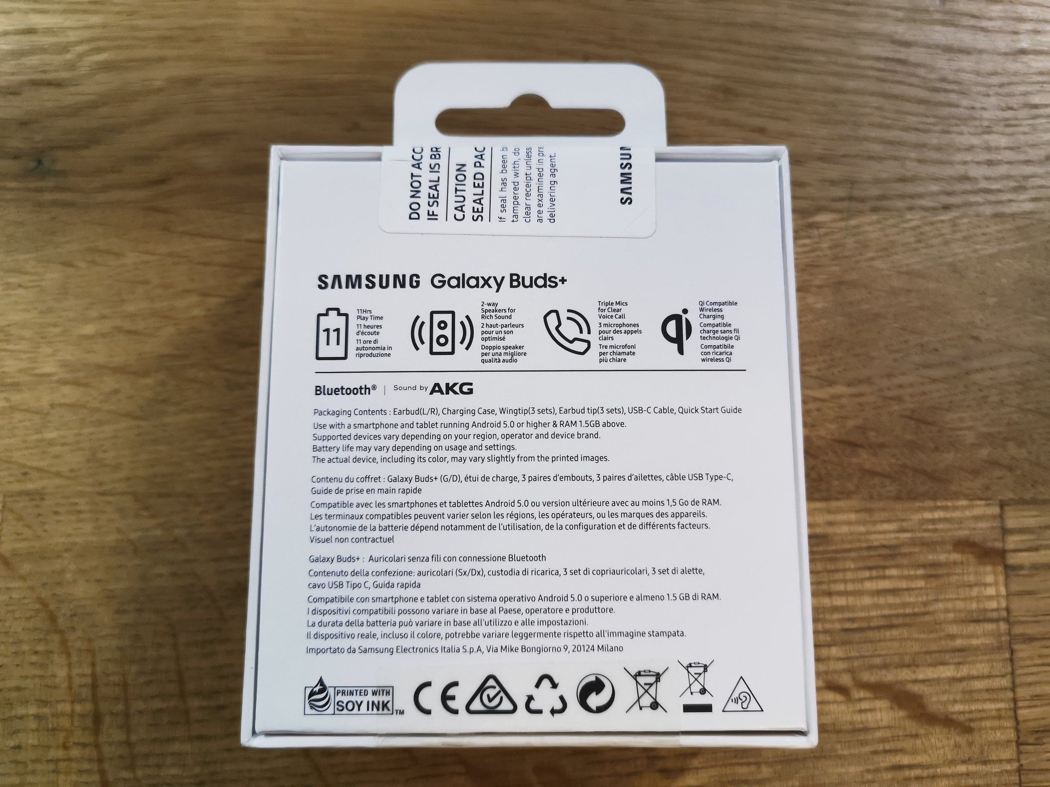 Samsung Galaxy Buds+ caught in hands-on video and photos ahead of launch  (Updated)