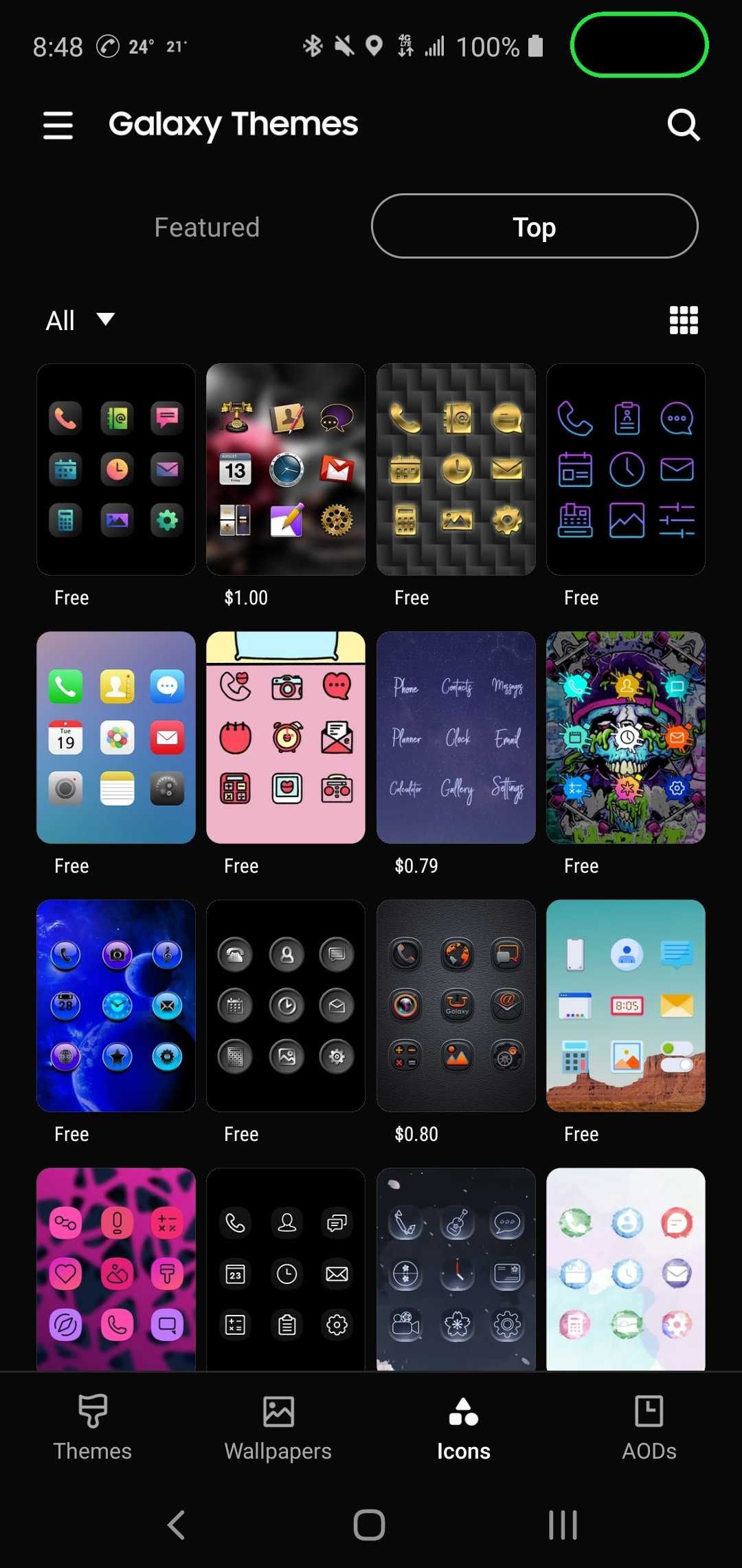 Samsung Galaxy Themes gets dark mode with v5.1 (APK Download)