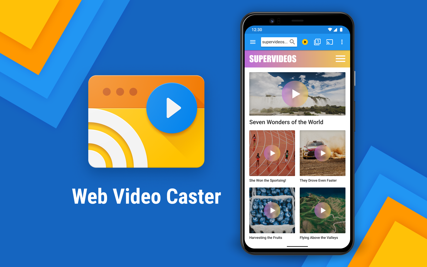 Web Video Caster can stream videos from Android and iOS to your Chromecast,  Roku, Apple TV, and many more (Sponsored)
