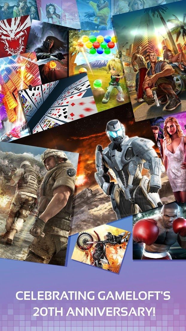 How to get 30 free classic Gameloft games for Android in a single app