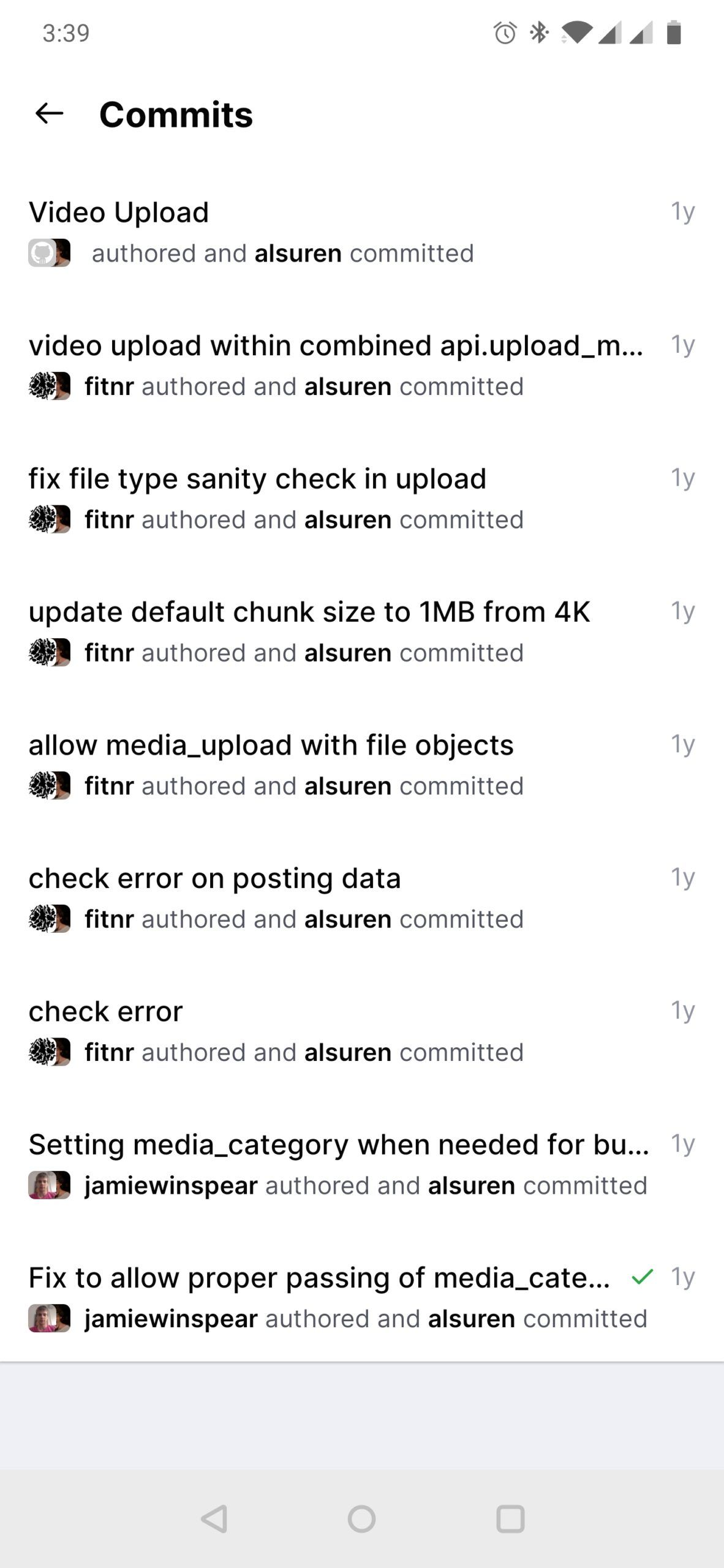 GitHub for Android adds support for mentions, switching branches, and more