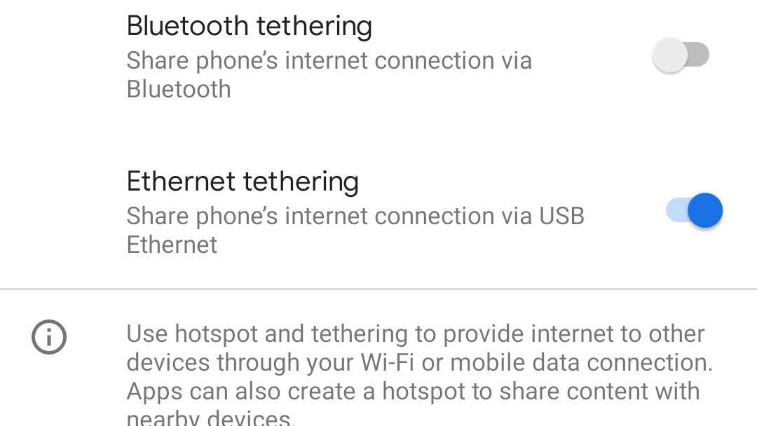 Contrato Locura tomar Ethernet tethering arrives in latest Android 11 Developer Preview