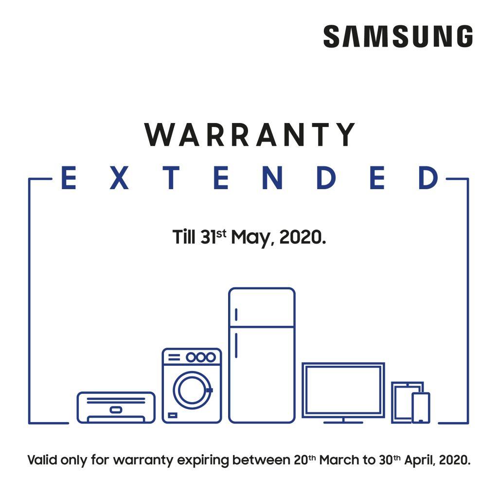 samsung-extends-warranty-on-all-of-its-consumer-products-through-may-31