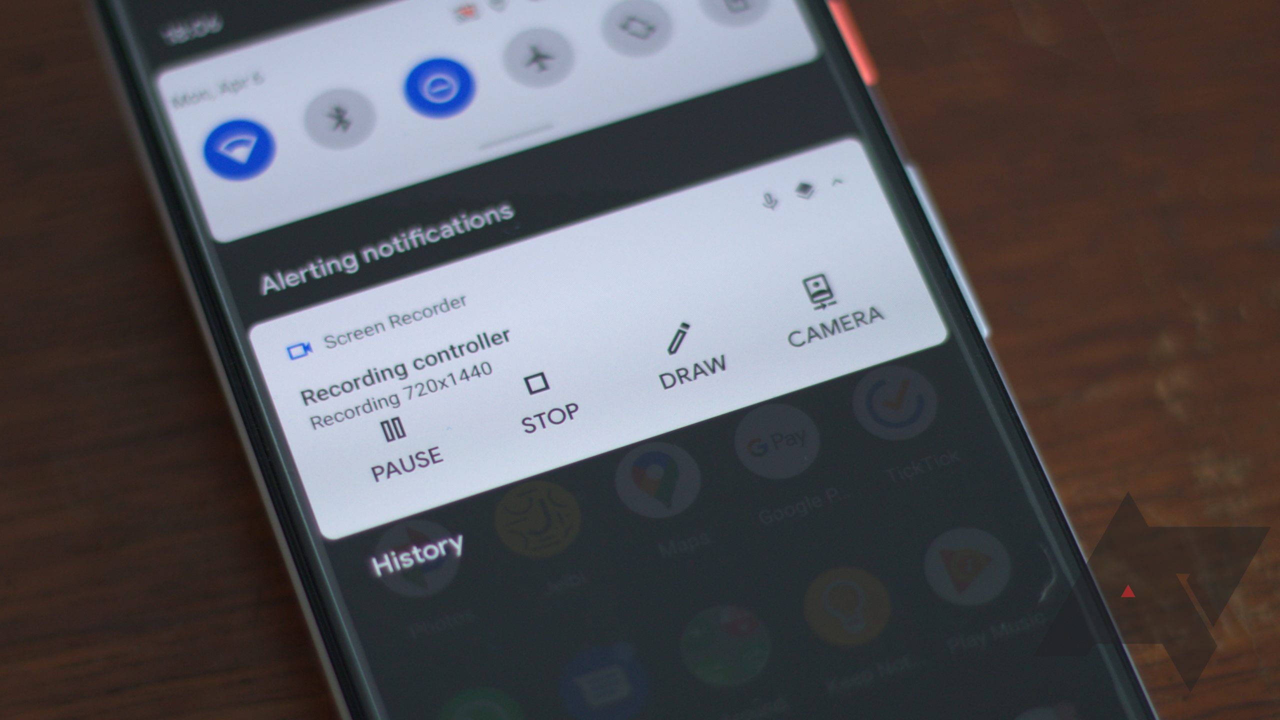 how to screen record on android